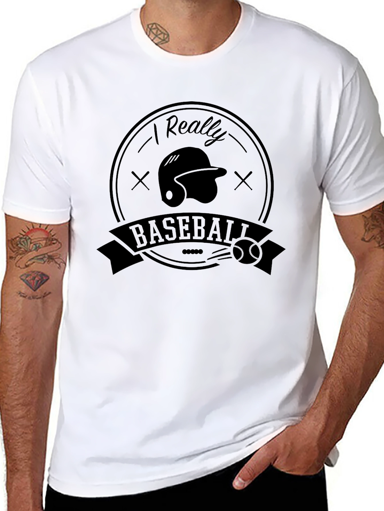 I Really Love Baseball T-Shirt