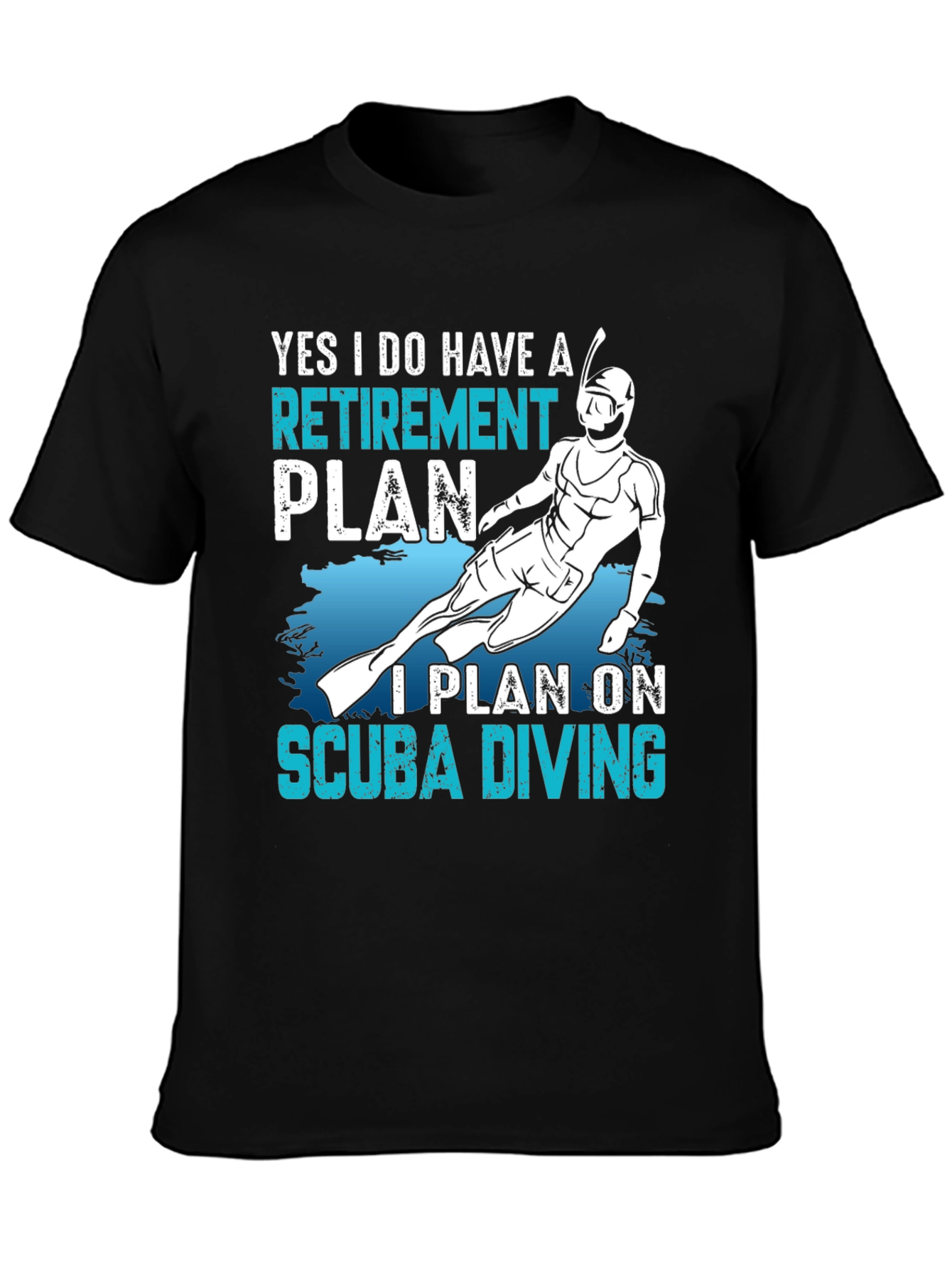 Scuba Diving Retirement Plan T-Shirt