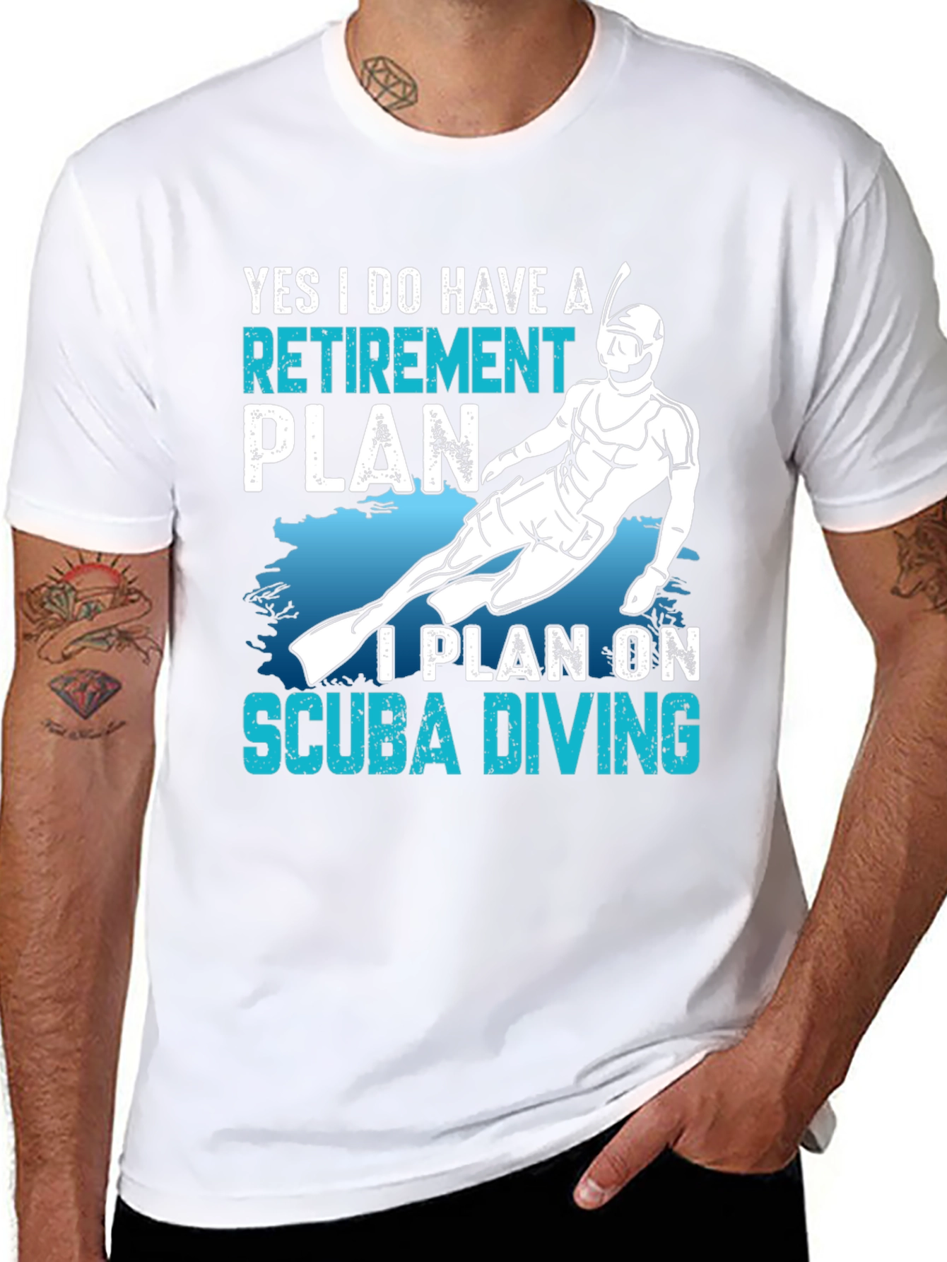 Scuba Diving Retirement Plan T-Shirt