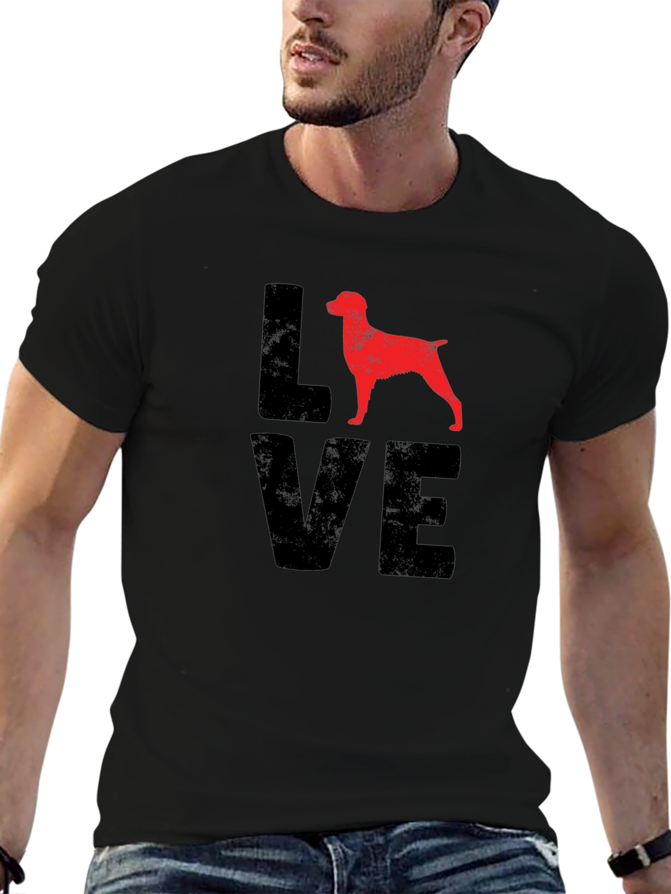 LOVE Dog Breed T-Shirt - Stylish Graphic Tee