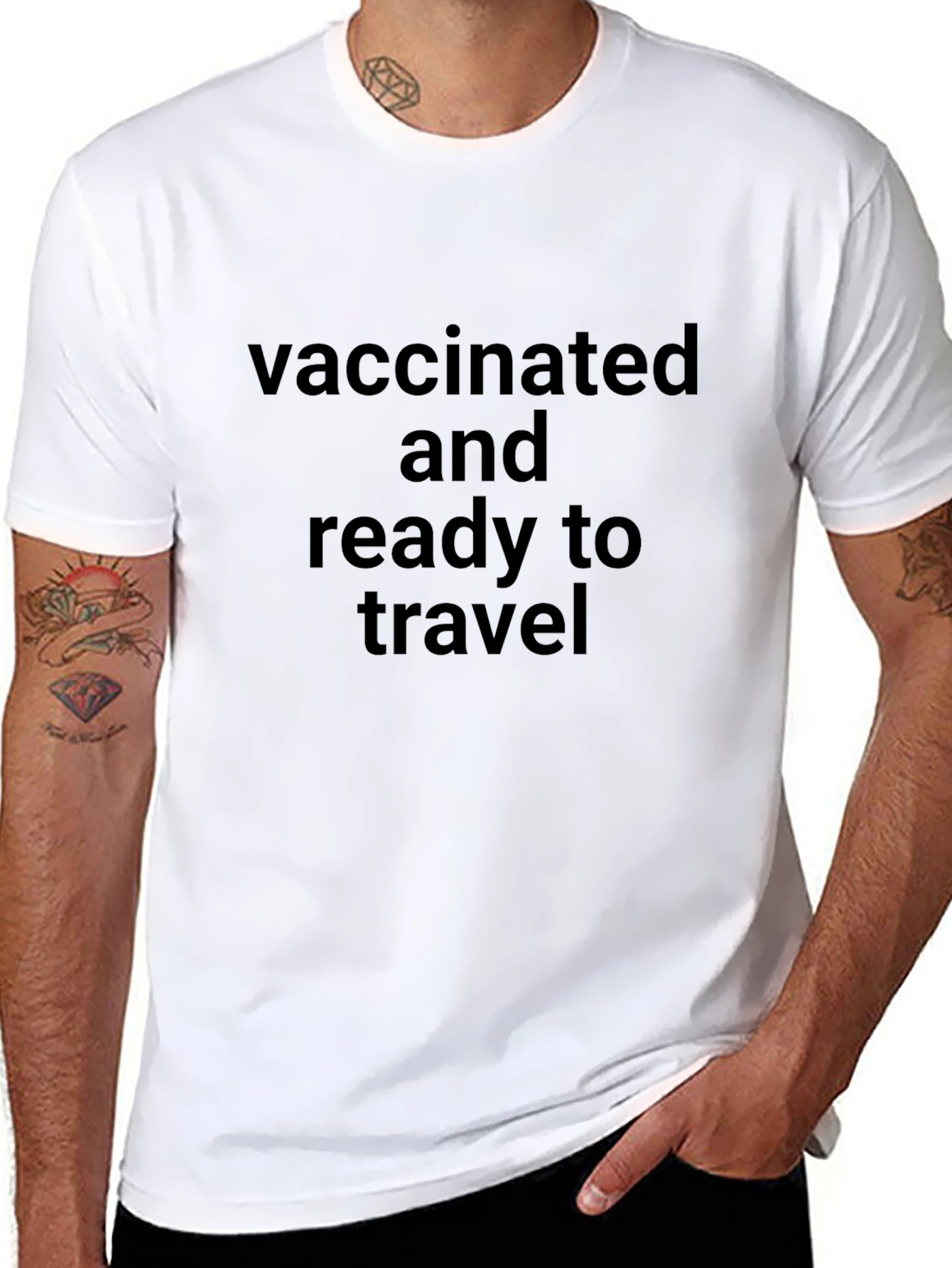 Vaccinated and Ready to Travel T-Shirt