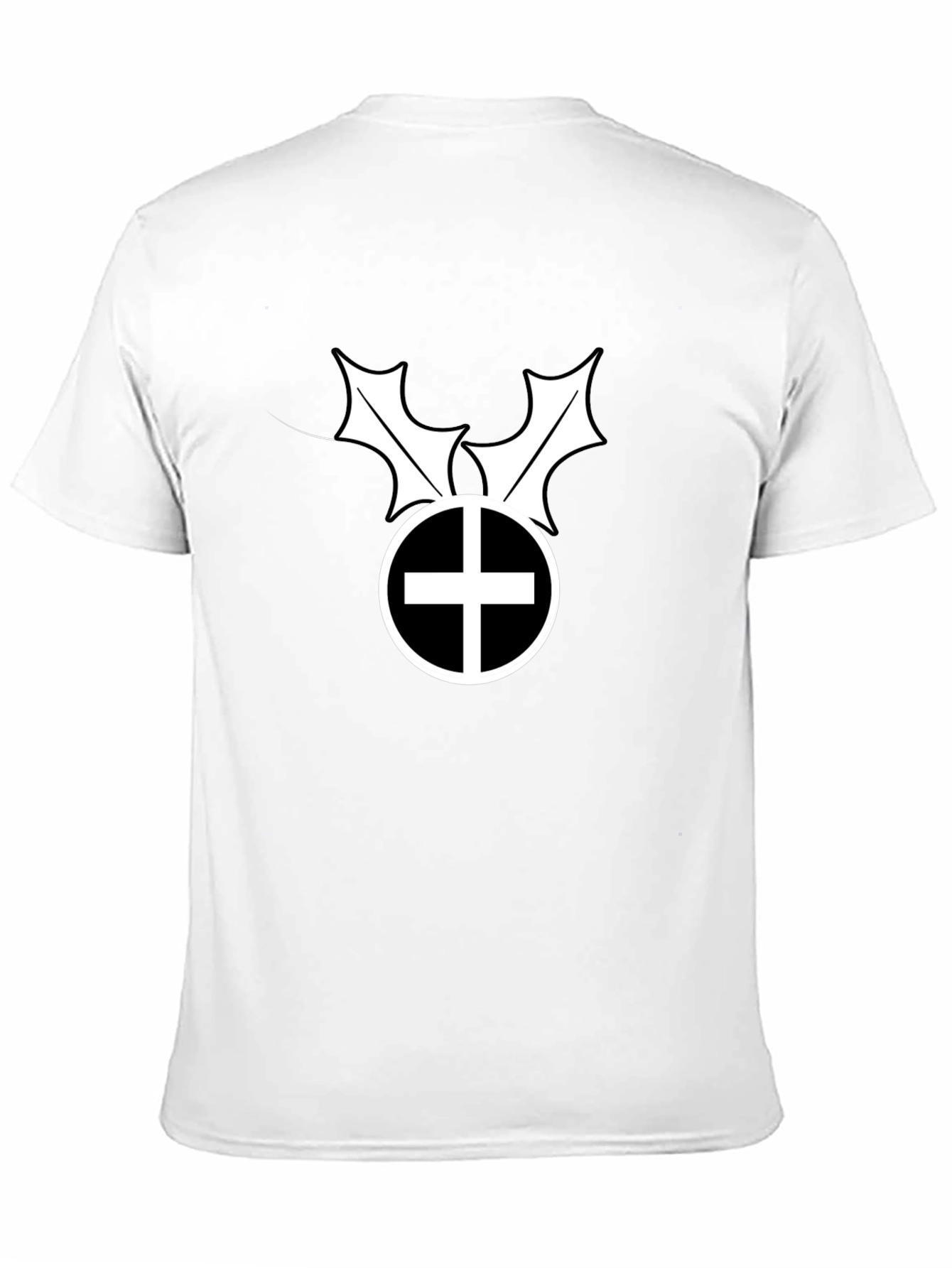 Black Graphic Tee - Holly Symbol
