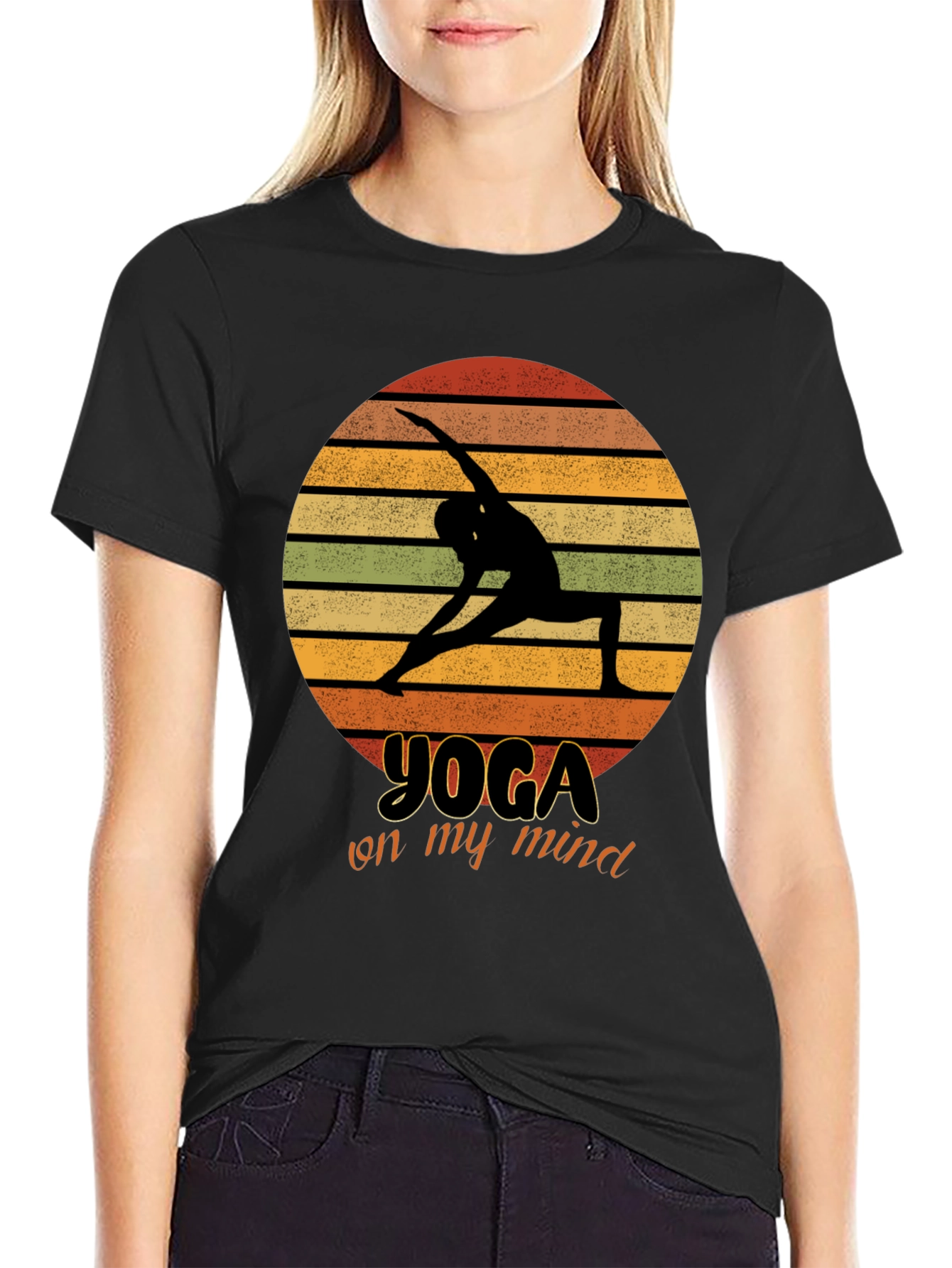 Yoga on My Mind Graphic Tee