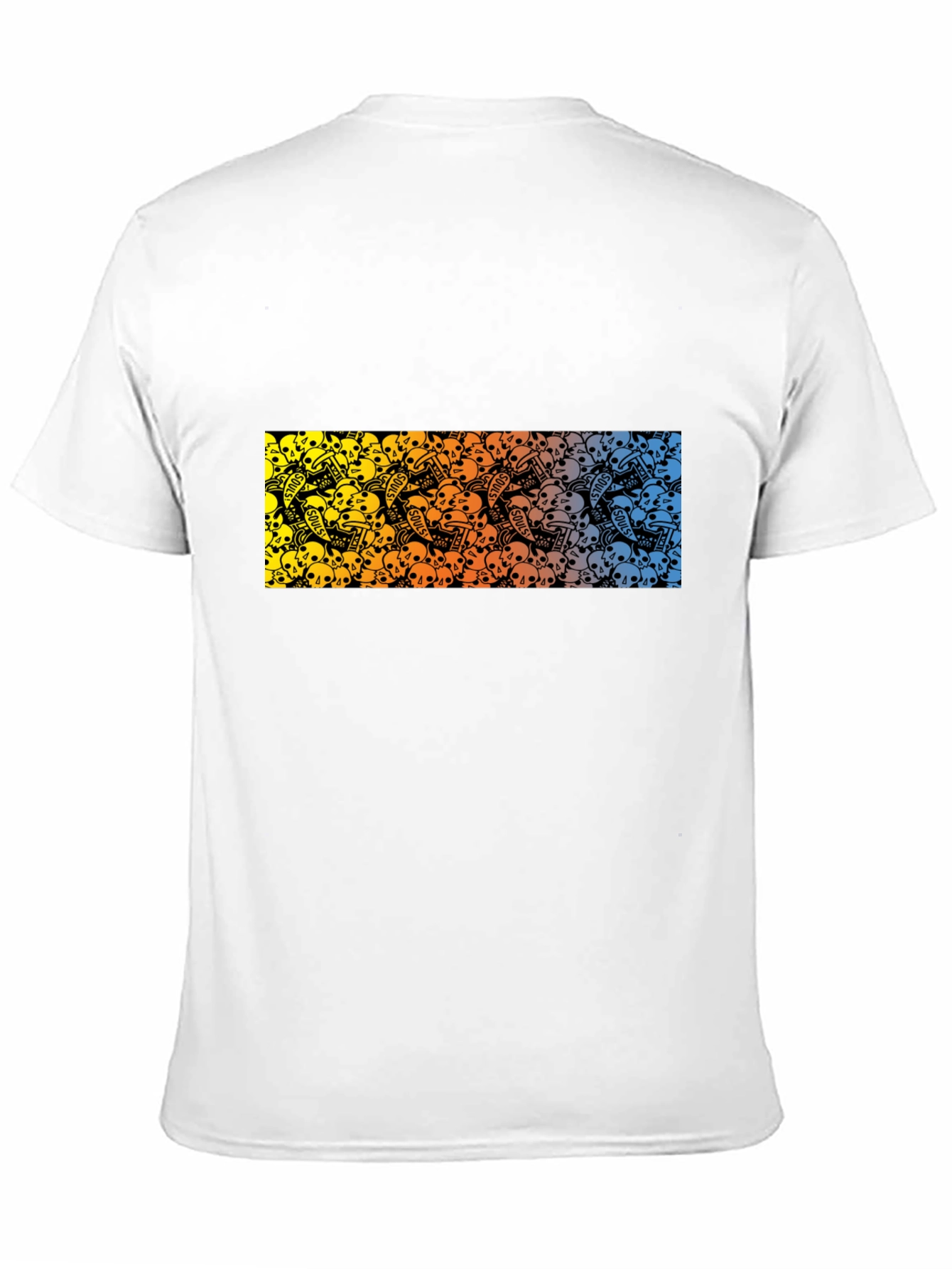 Skull Souls Graphic Black T-Shirt