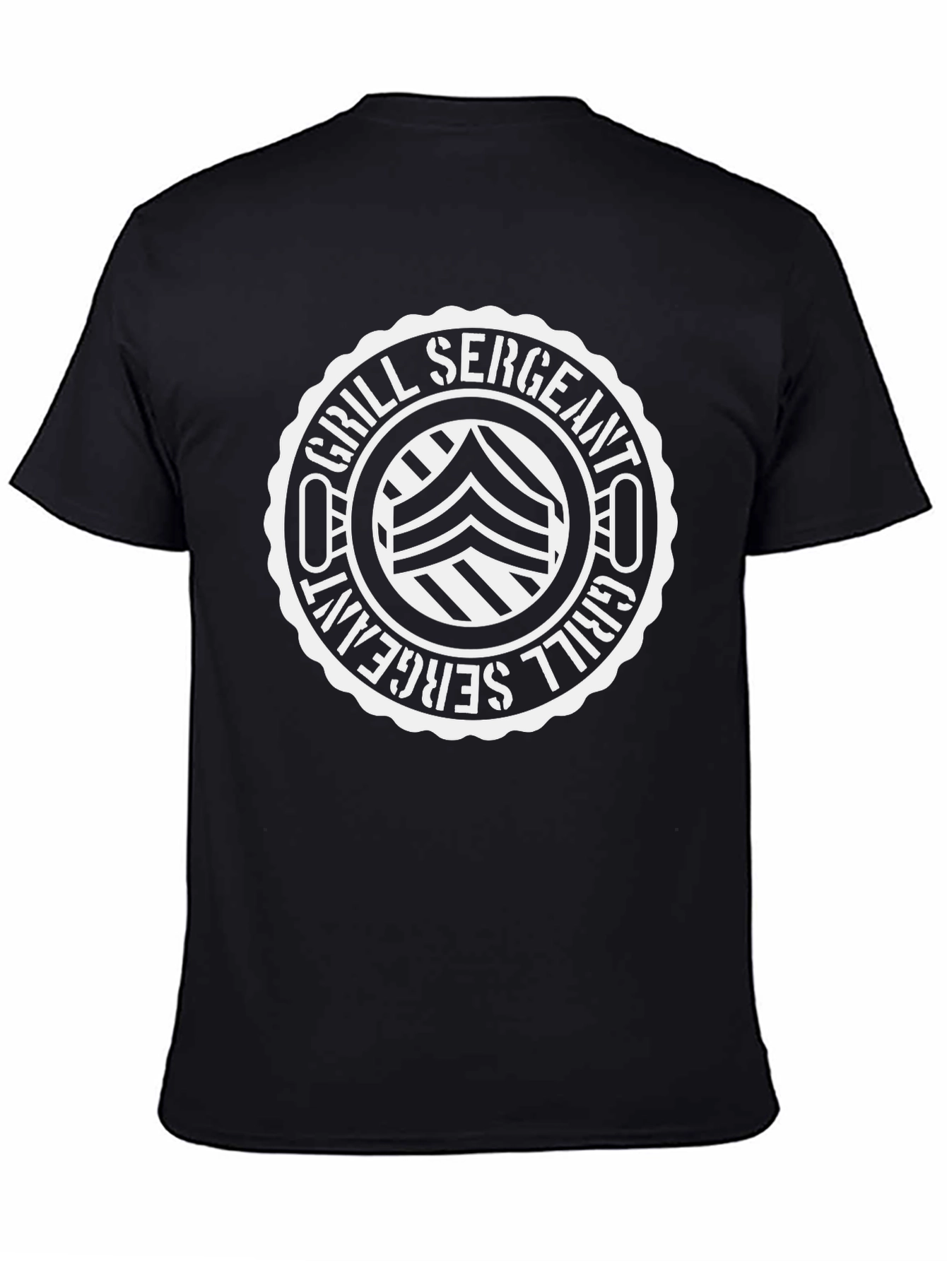 Grill Sergeant T-Shirt - BBQ Master Design