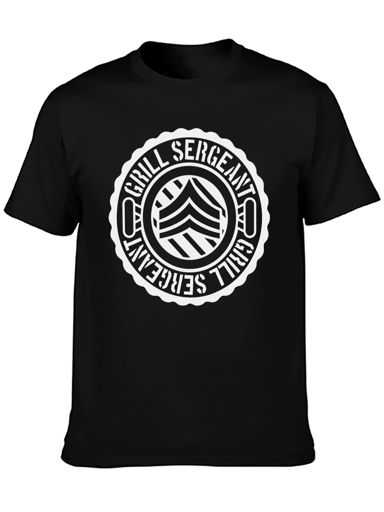 Grill Sergeant T-Shirt - BBQ Master Design