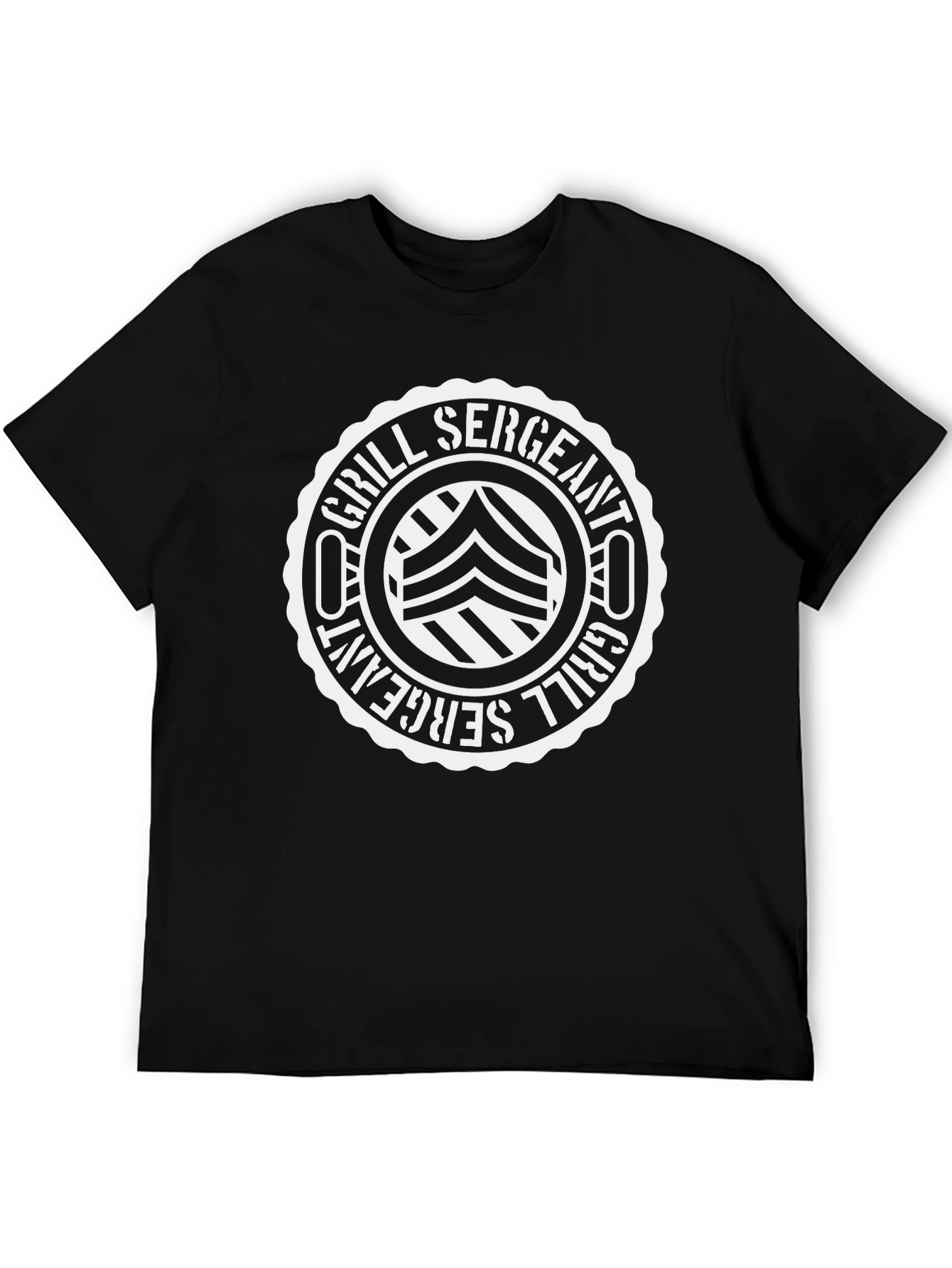 Grill Sergeant T-Shirt - BBQ Master Design