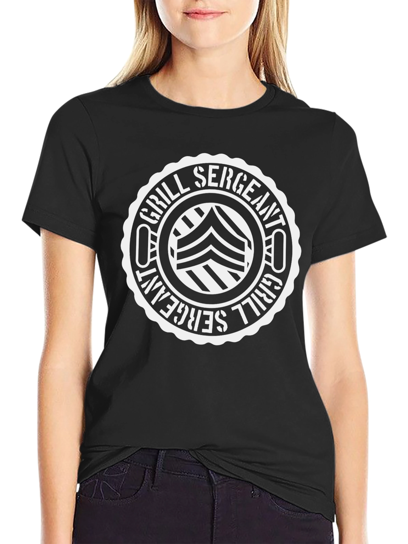 Grill Sergeant T-Shirt - BBQ Master Design