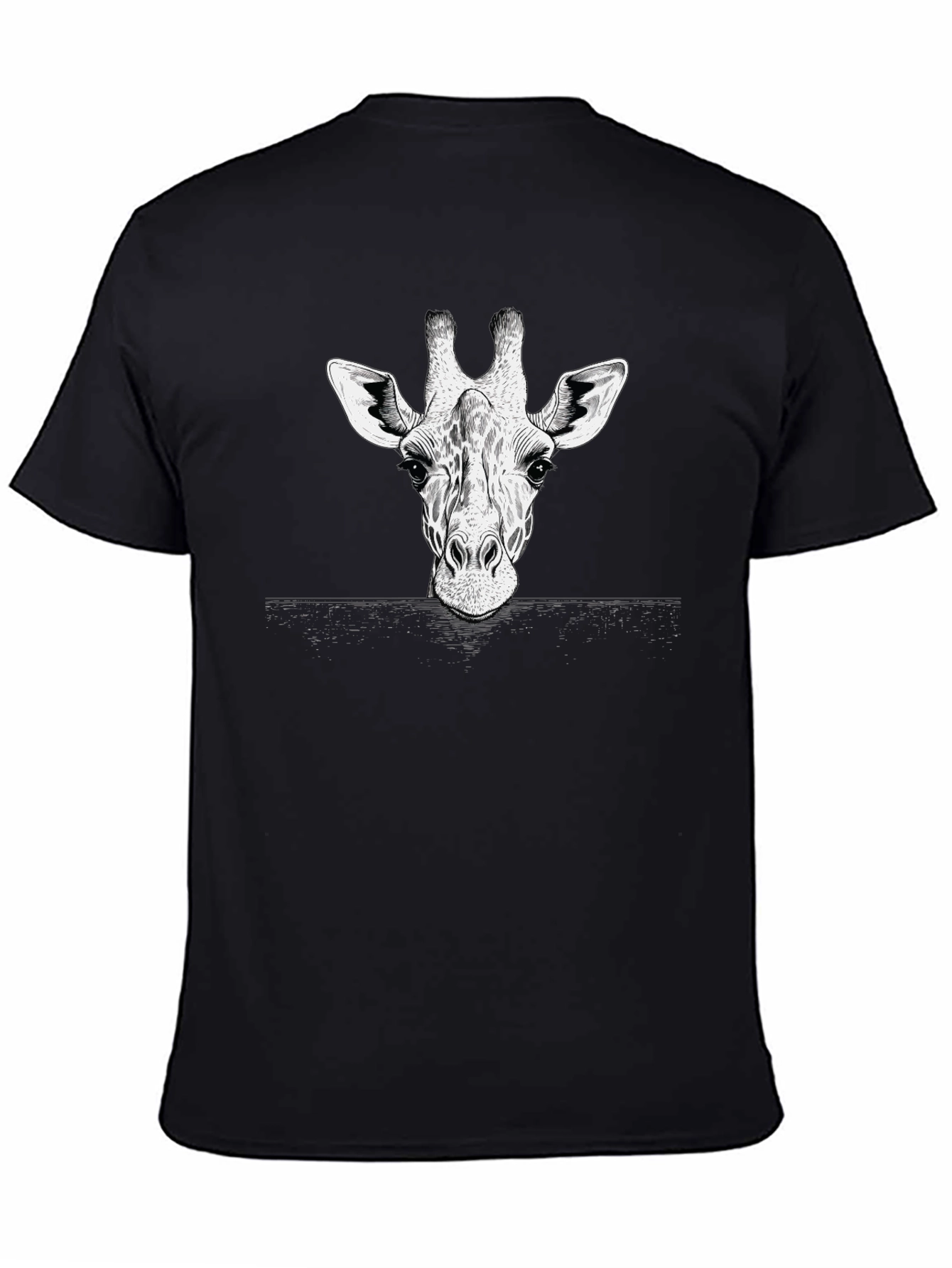 Giraffe Graphic Tee - Unique Animal Print T-Shirt