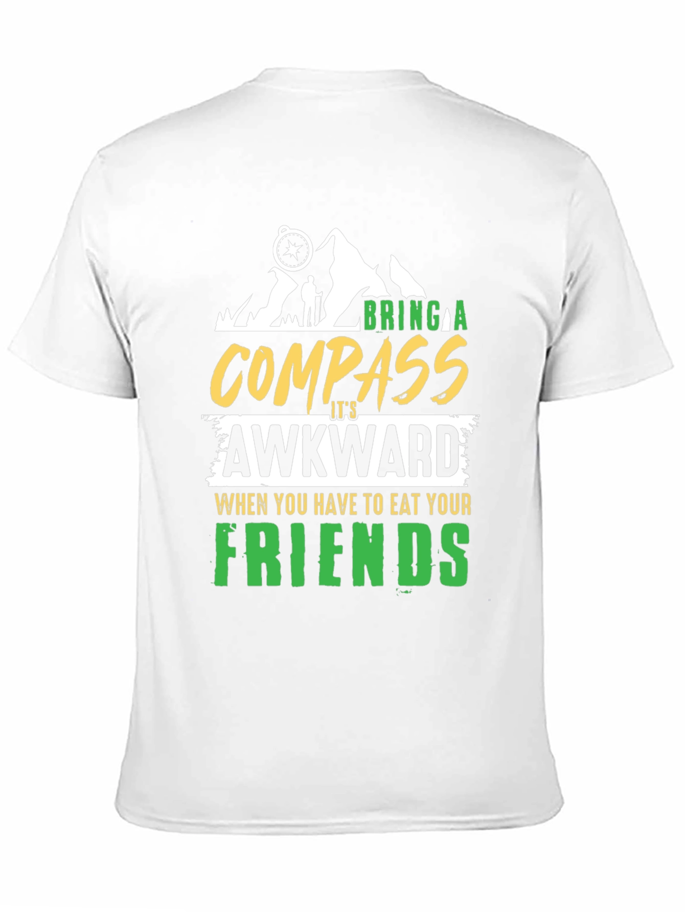 Bring a Compass Humor Graphic T-Shirt