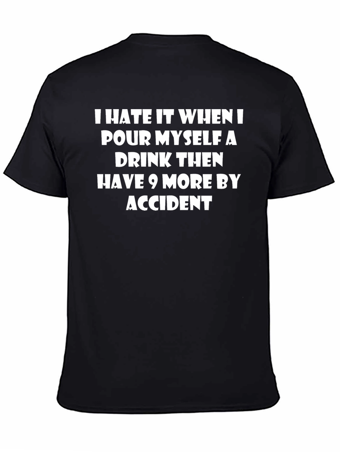 Humorous Drink Accident T-Shirt