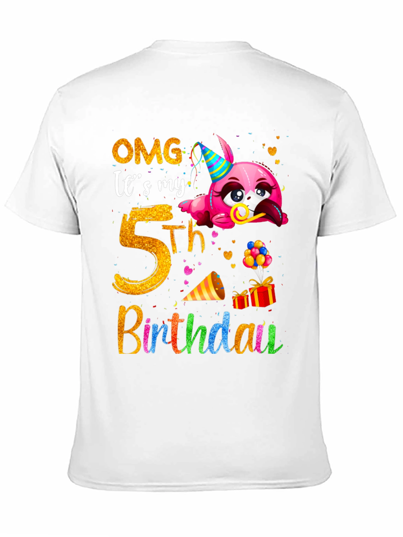 OMG Its My 5th Birthday T-Shirt
