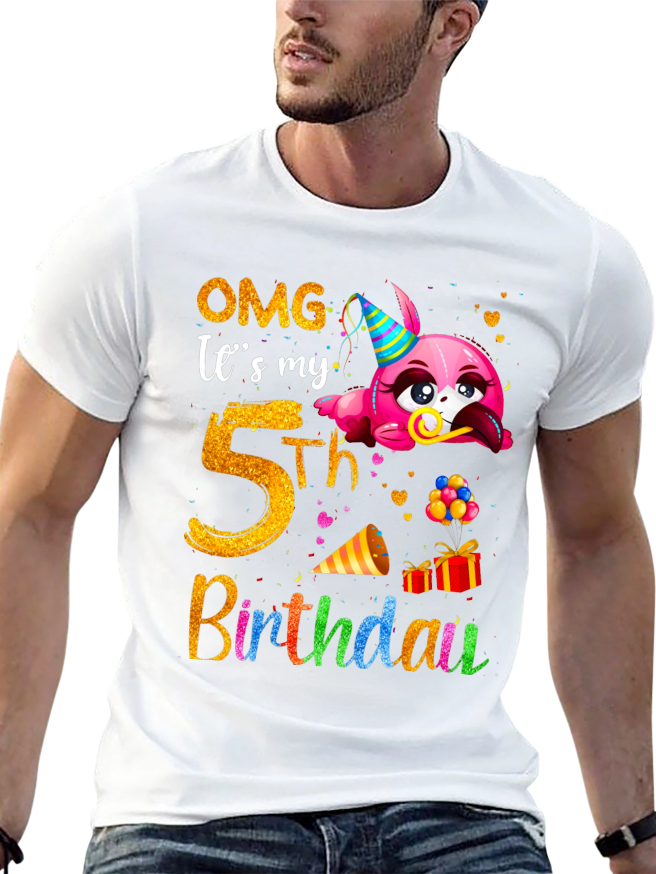 OMG Its My 5th Birthday T-Shirt