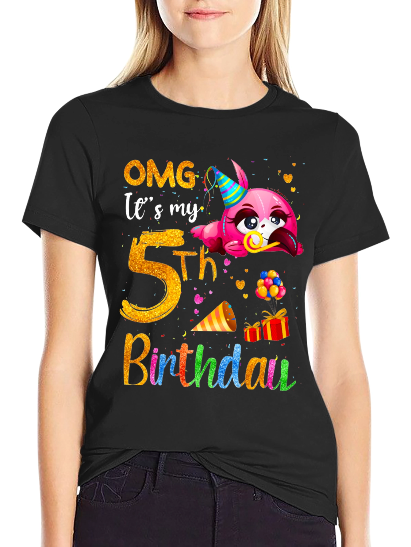 OMG Its My 5th Birthday T-Shirt