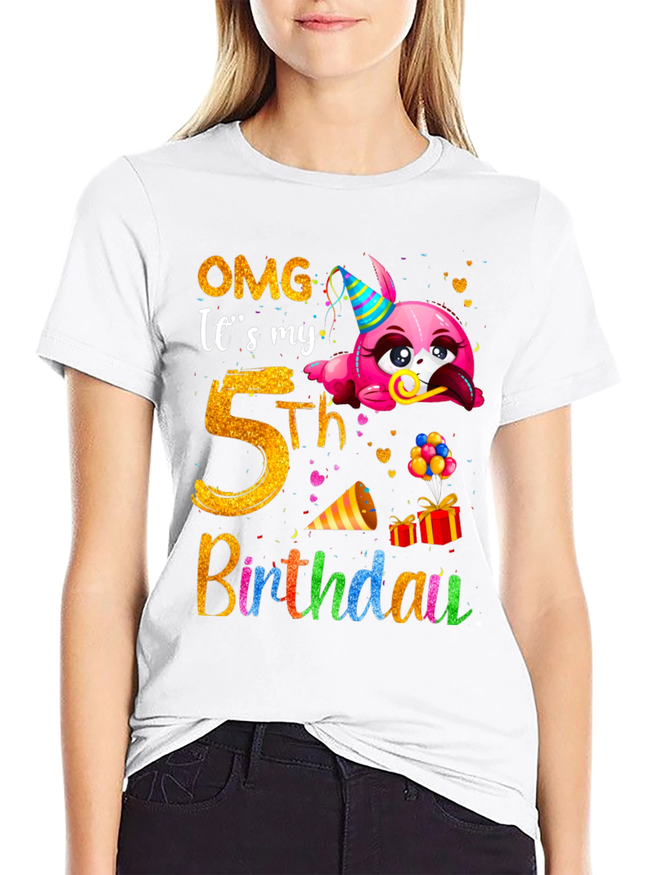 OMG Its My 5th Birthday T-Shirt