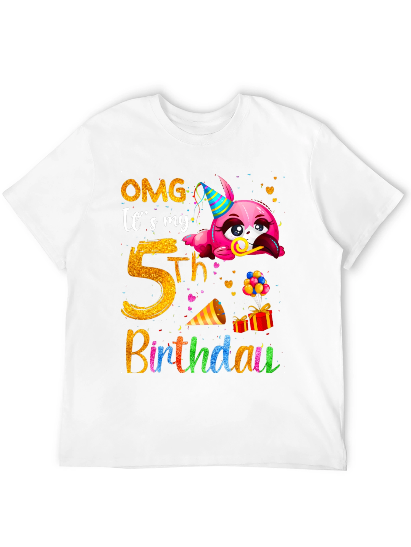 OMG Its My 5th Birthday T-Shirt