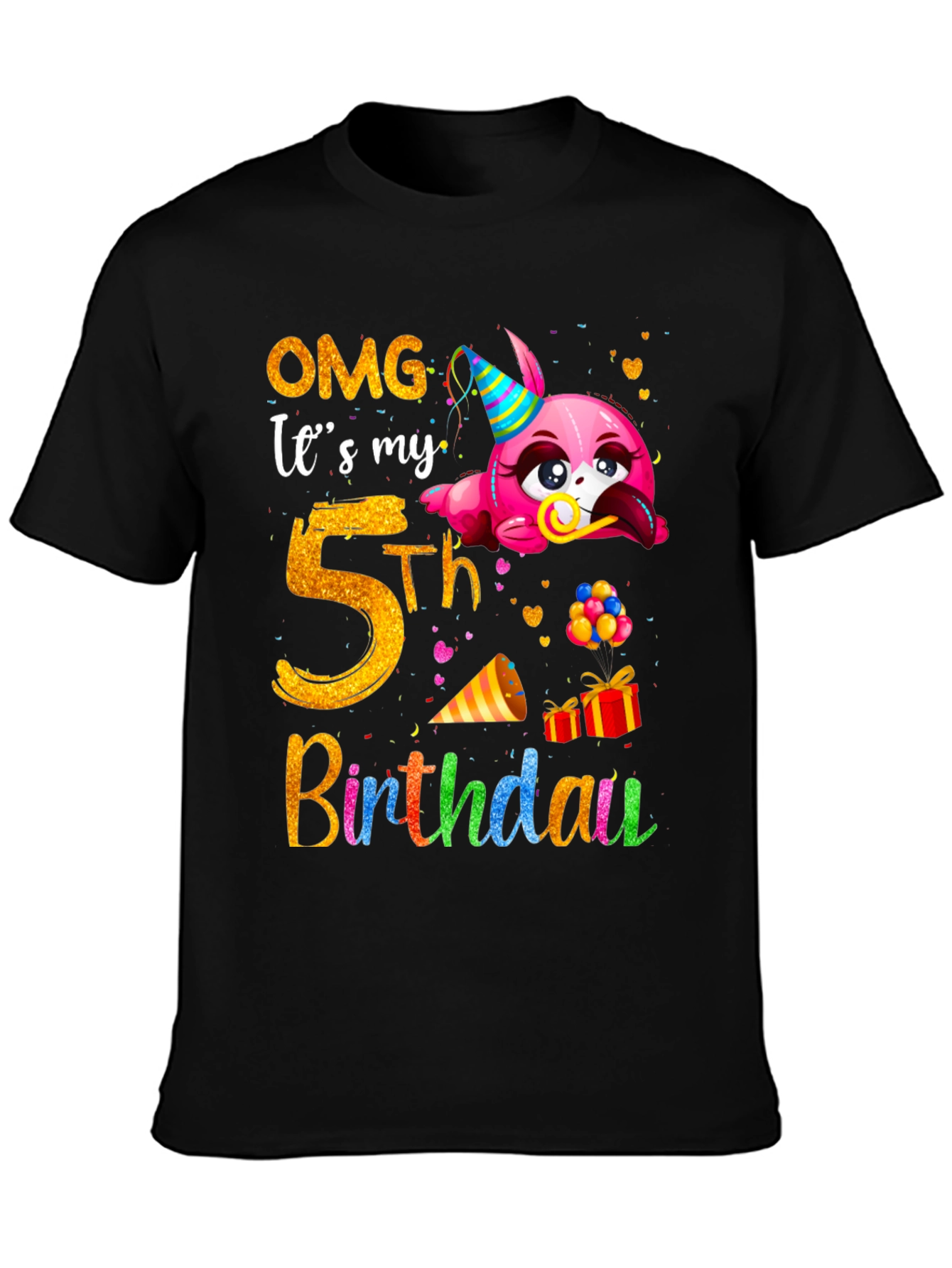 OMG Its My 5th Birthday T-Shirt