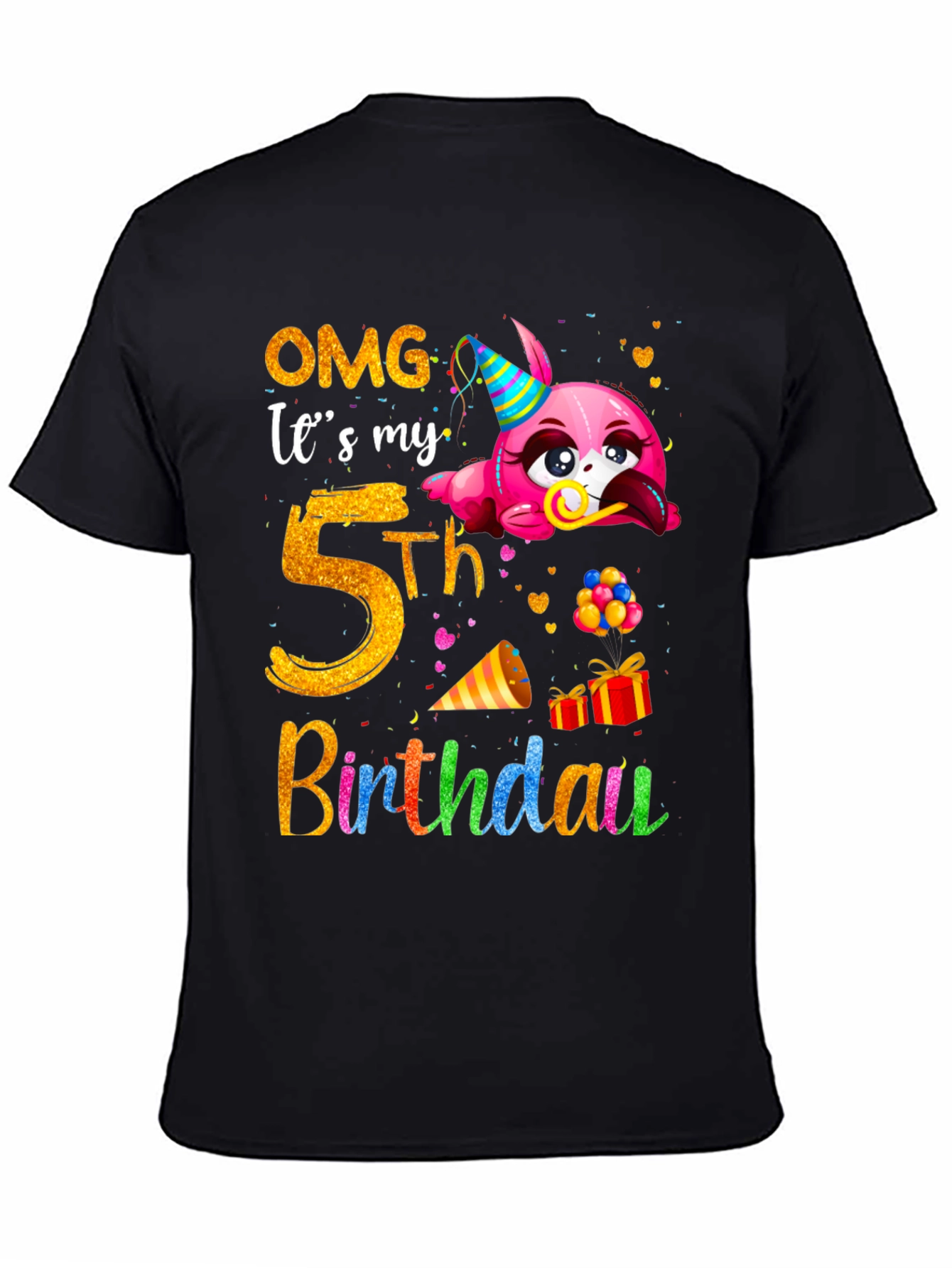 OMG Its My 5th Birthday T-Shirt