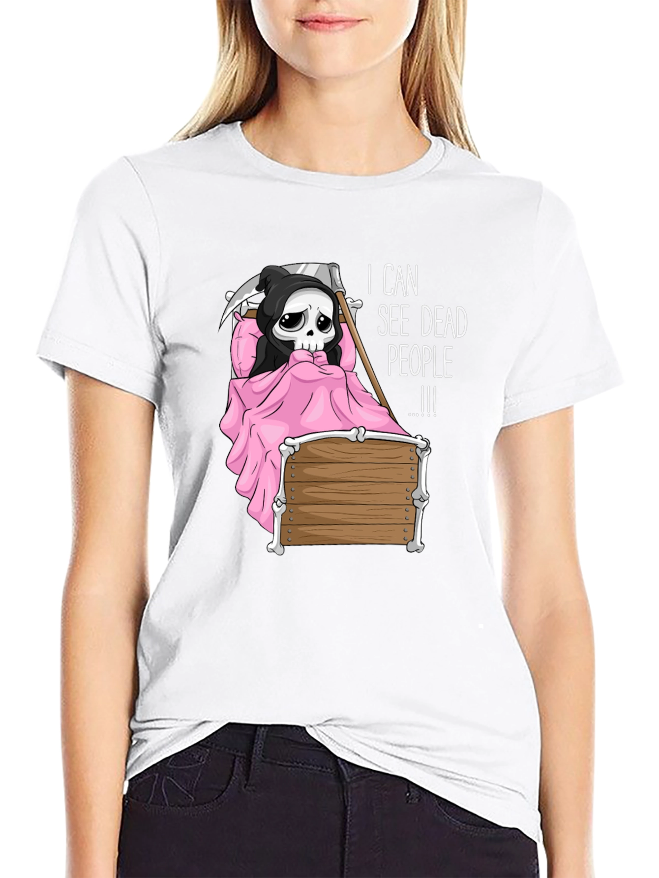 I Can See Dead People Funny Graphic Tee