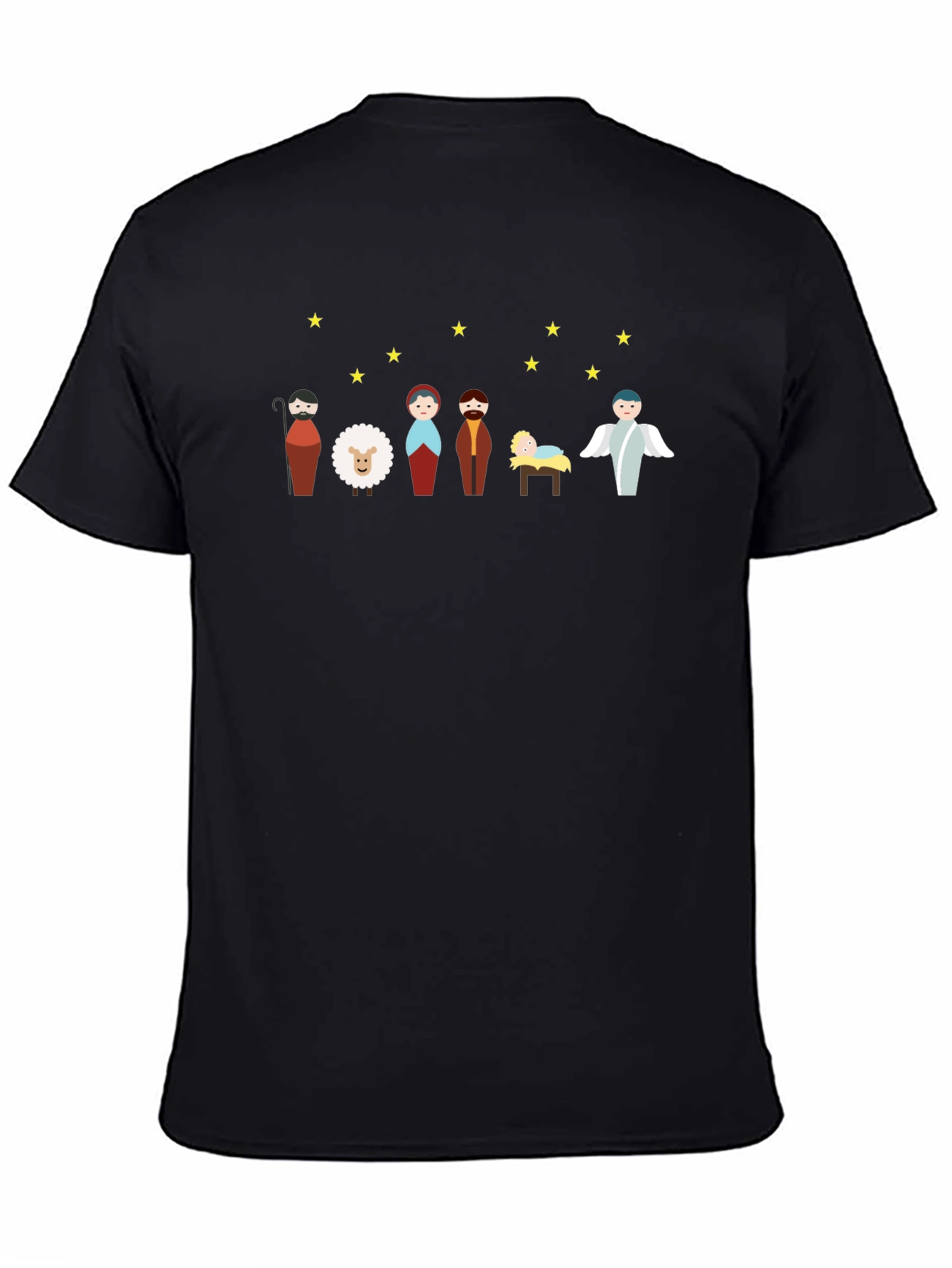 Nativity Scene Graphic T-Shirt