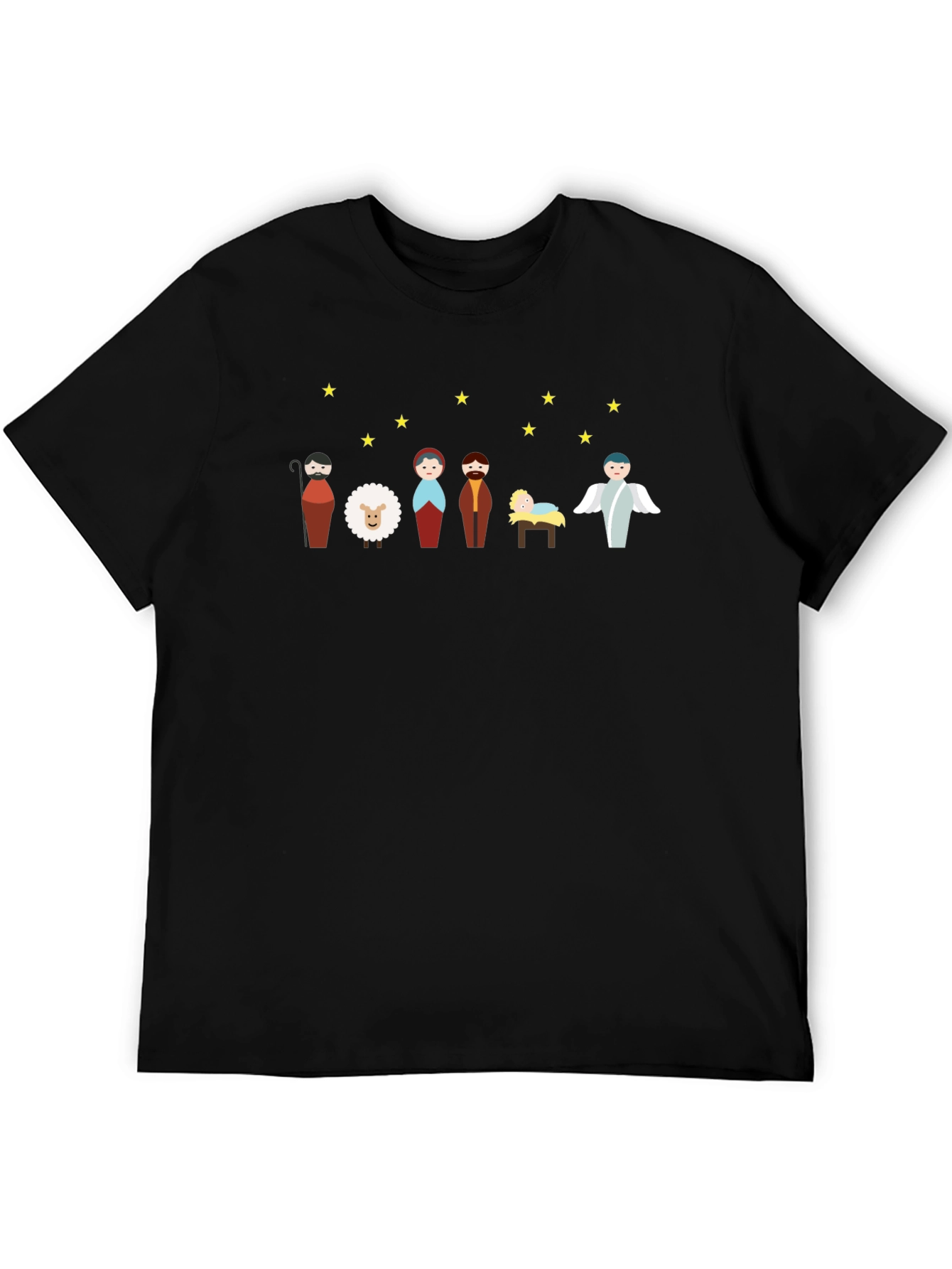 Nativity Scene Graphic T-Shirt