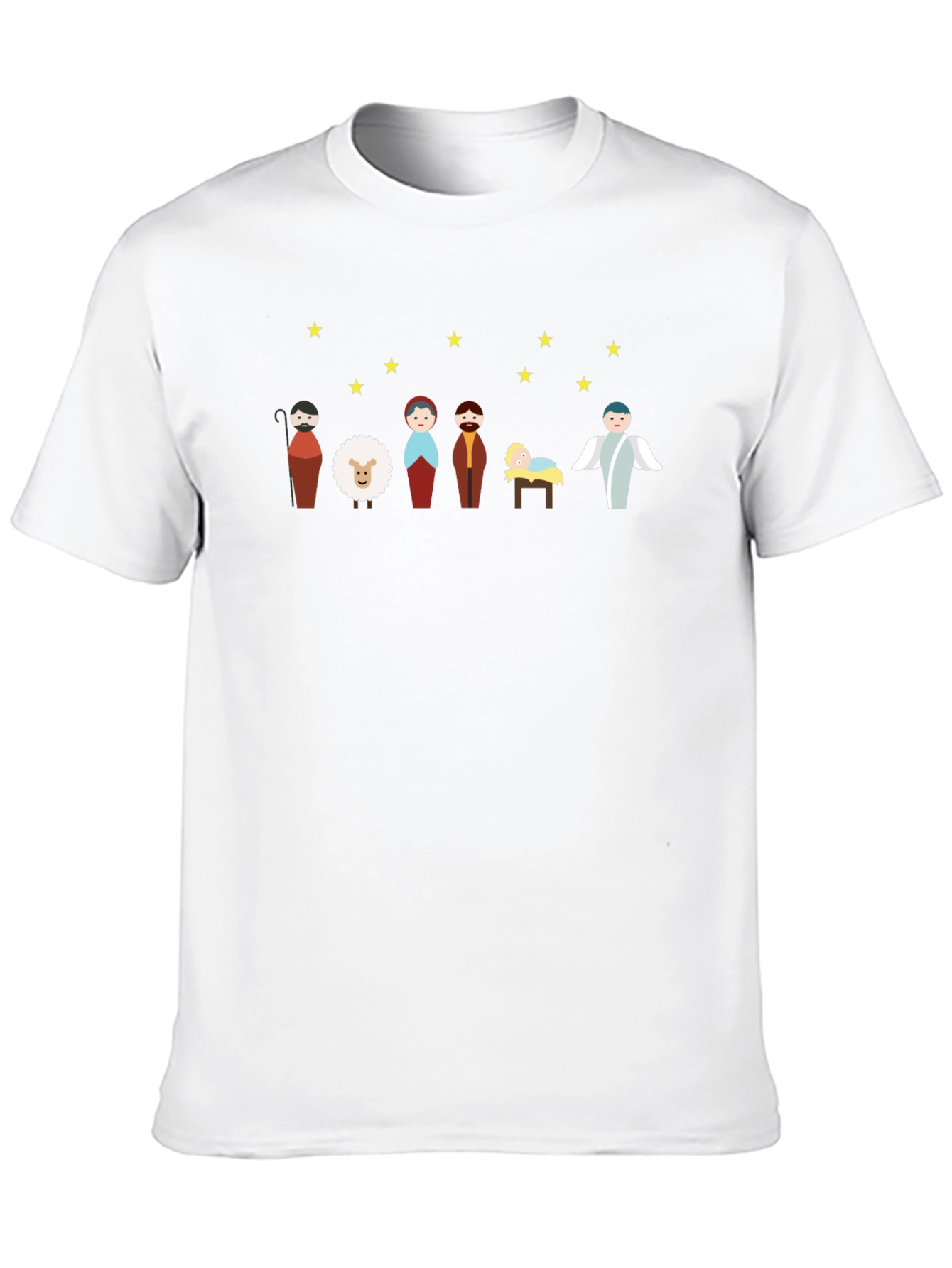 Nativity Scene Graphic T-Shirt