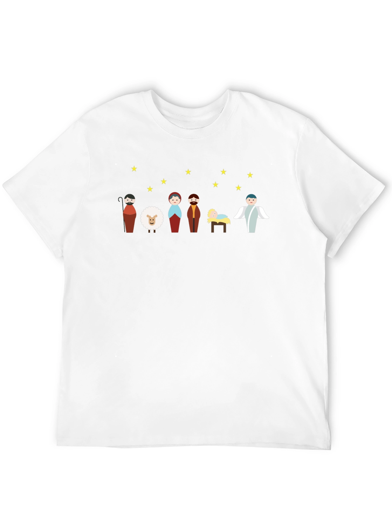 Nativity Scene Graphic T-Shirt