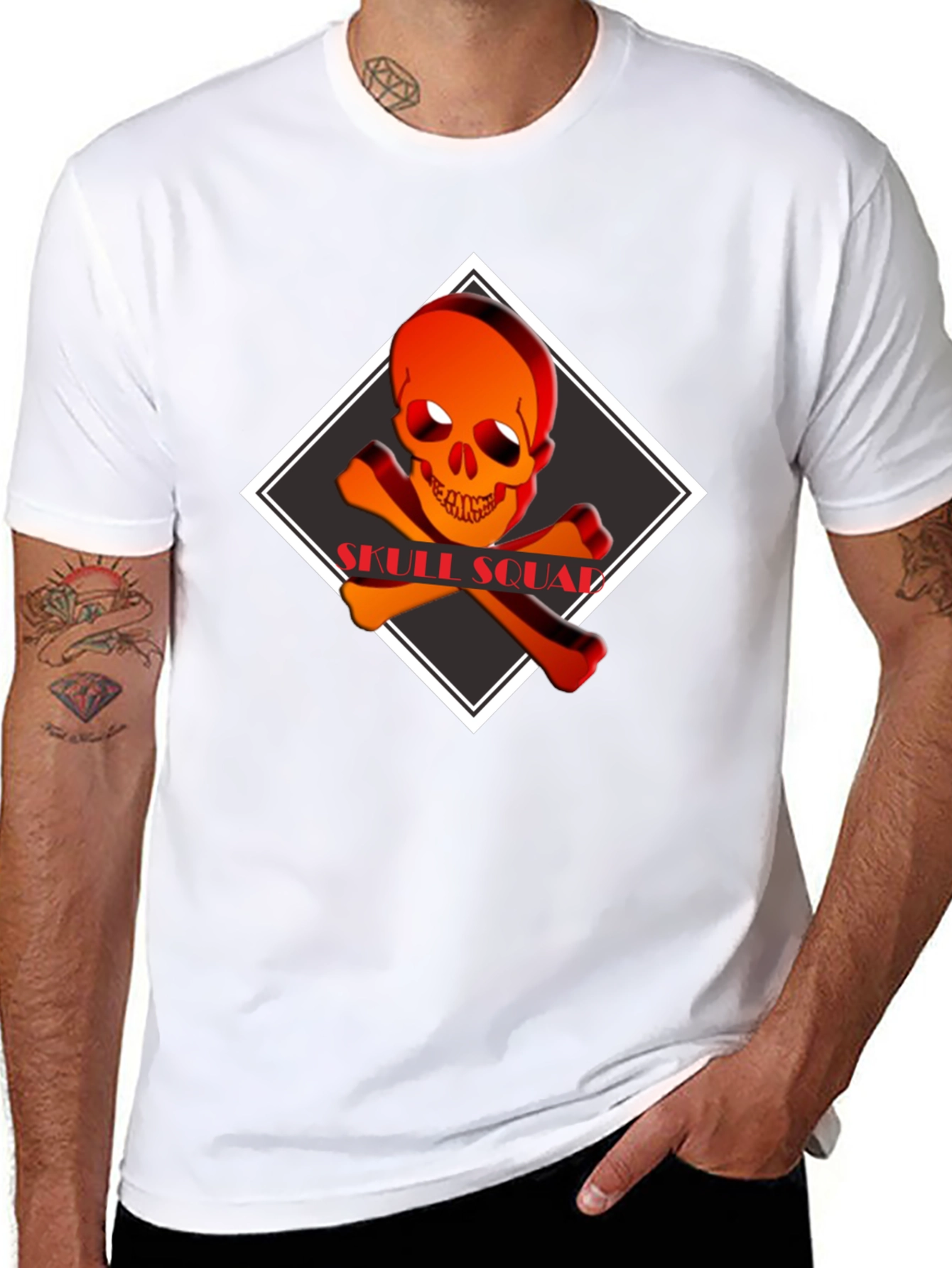 Skull Squad Graphic T-Shirt