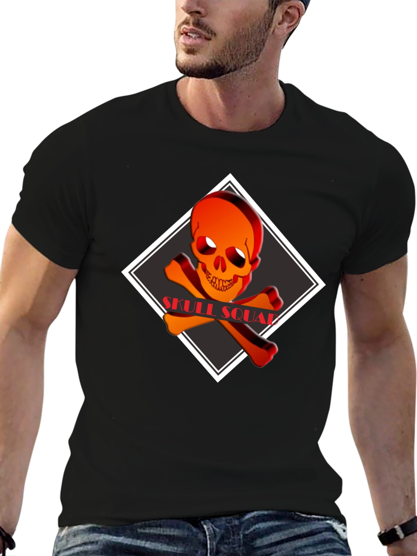 Skull Squad Graphic T-Shirt