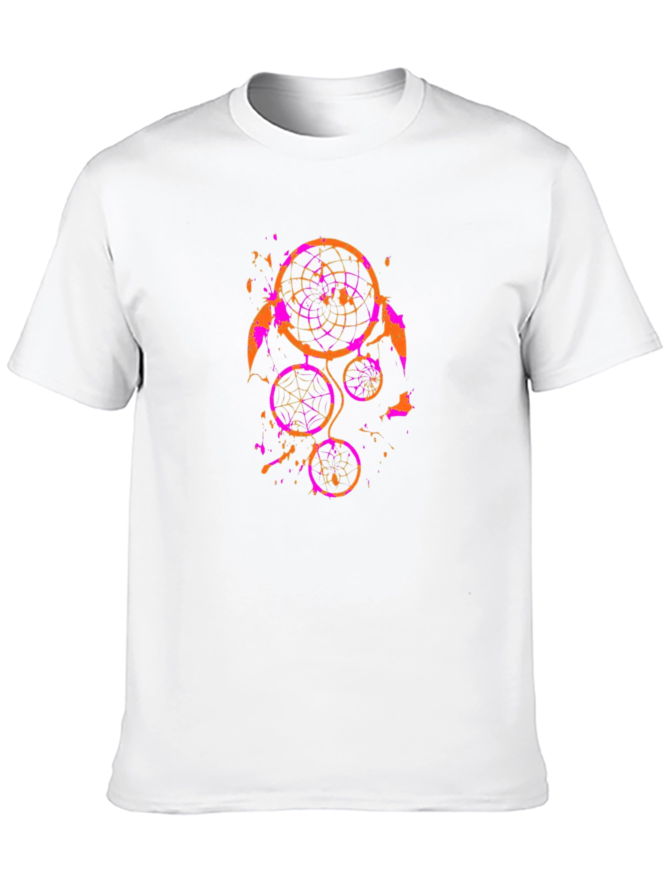 Dream Catcher Graphic Tee - Black Cotton Blend