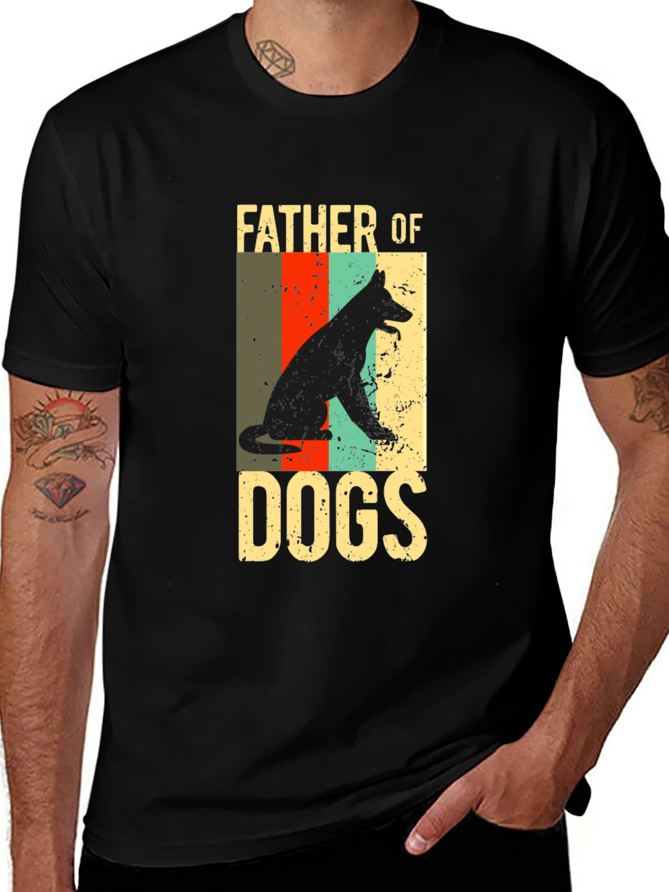 Father of Dogs T-Shirt - Dog Lover Tee