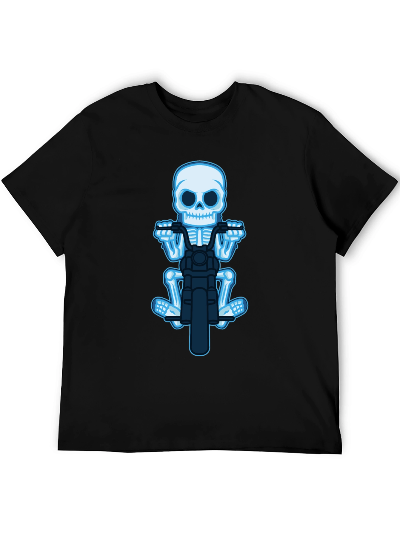 Skeleton Rider Black T-Shirt