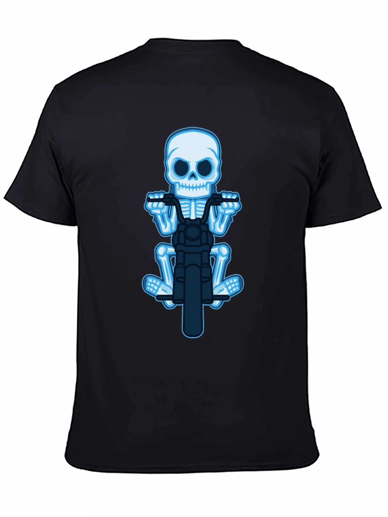 Skeleton Rider Black T-Shirt