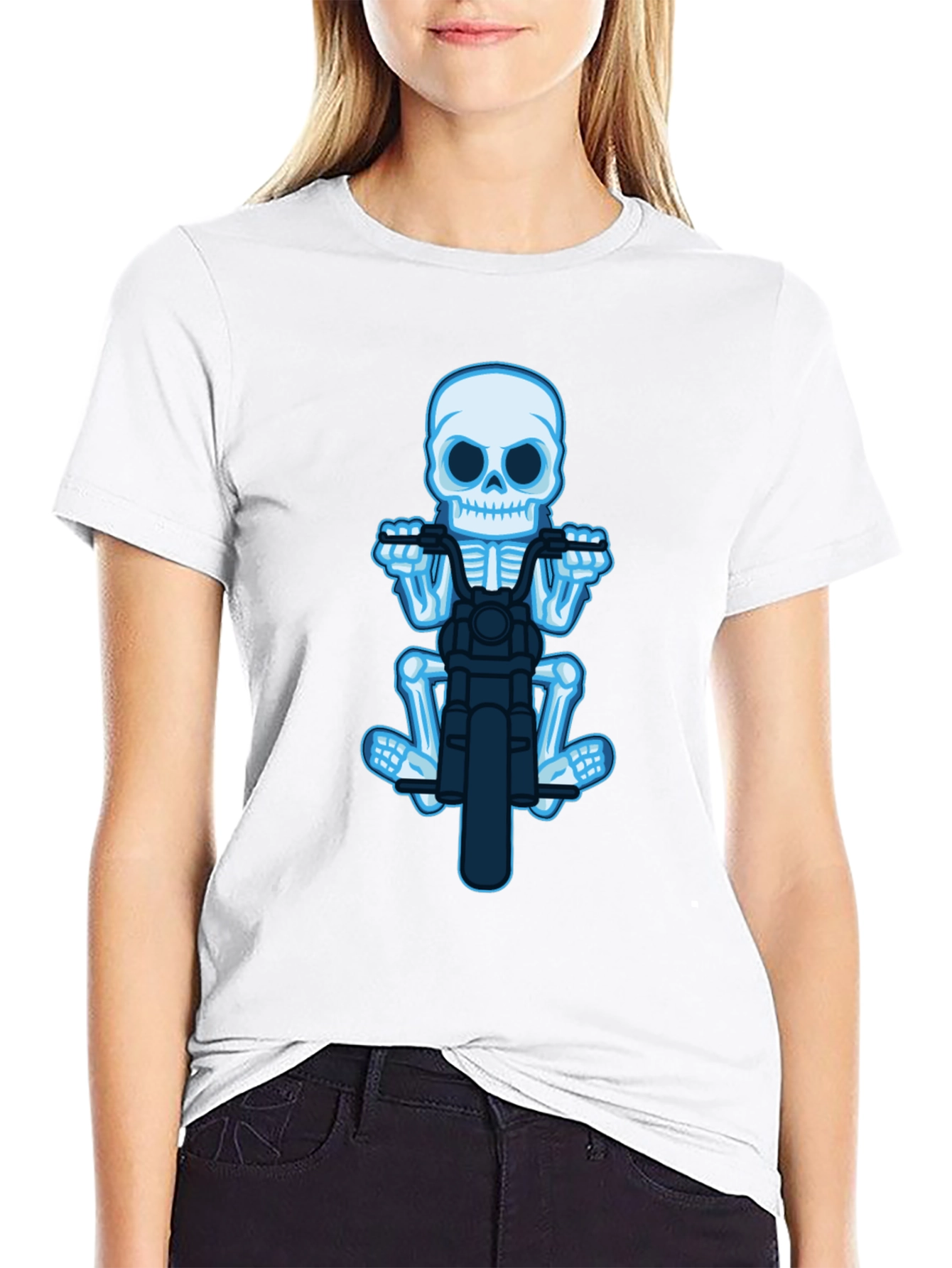 Skeleton Rider Black T-Shirt