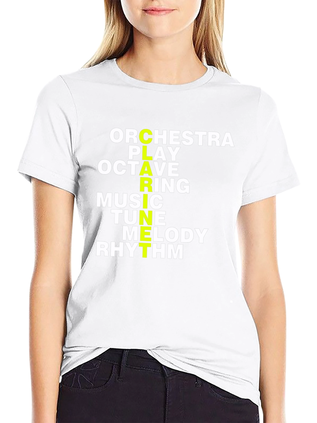 Musical Acronym T-Shirt - Orchestra Play Octave