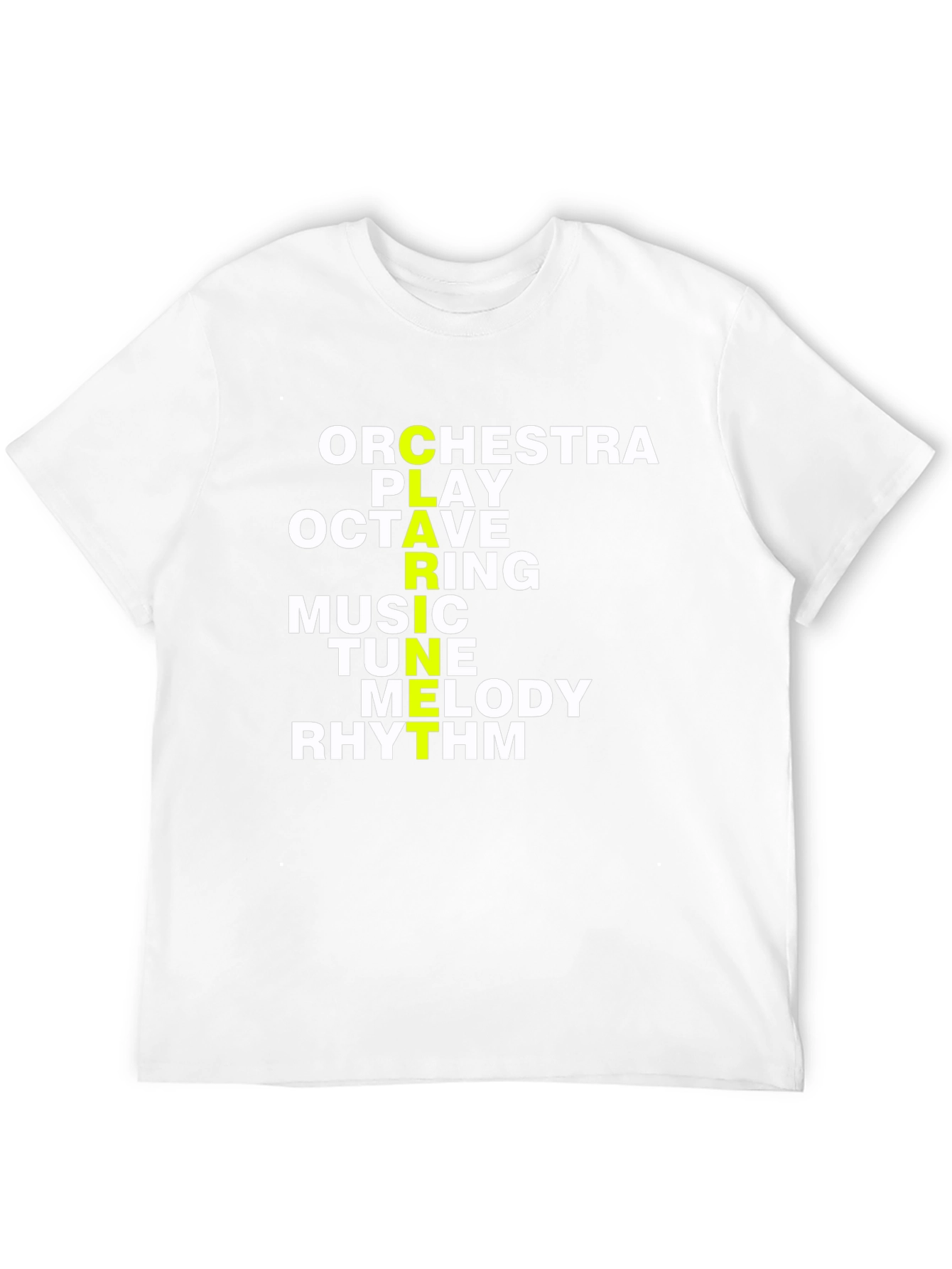 Musical Acronym T-Shirt - Orchestra Play Octave