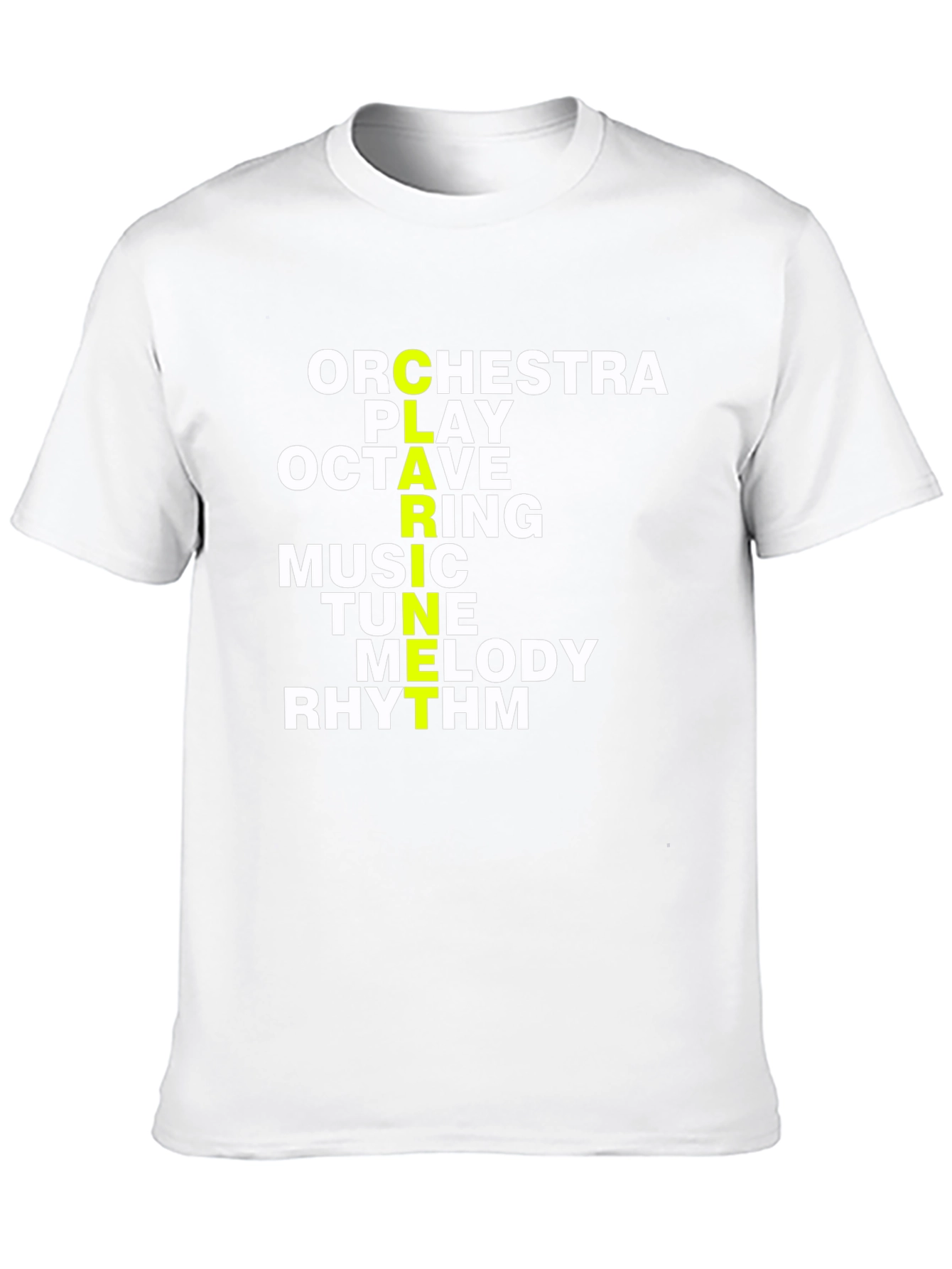 Musical Acronym T-Shirt - Orchestra Play Octave