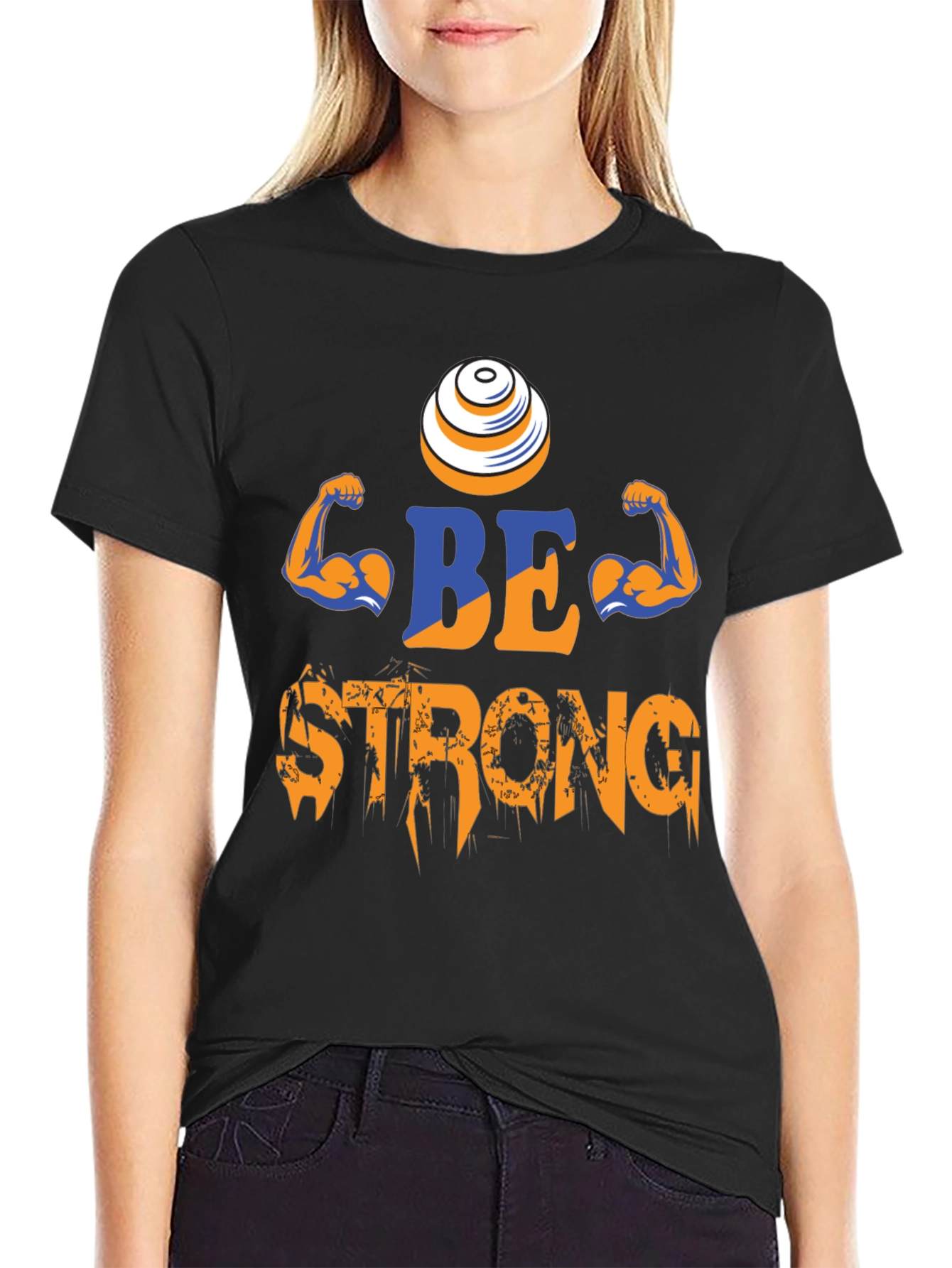 Be Strong T-Shirt - Gym Motivation