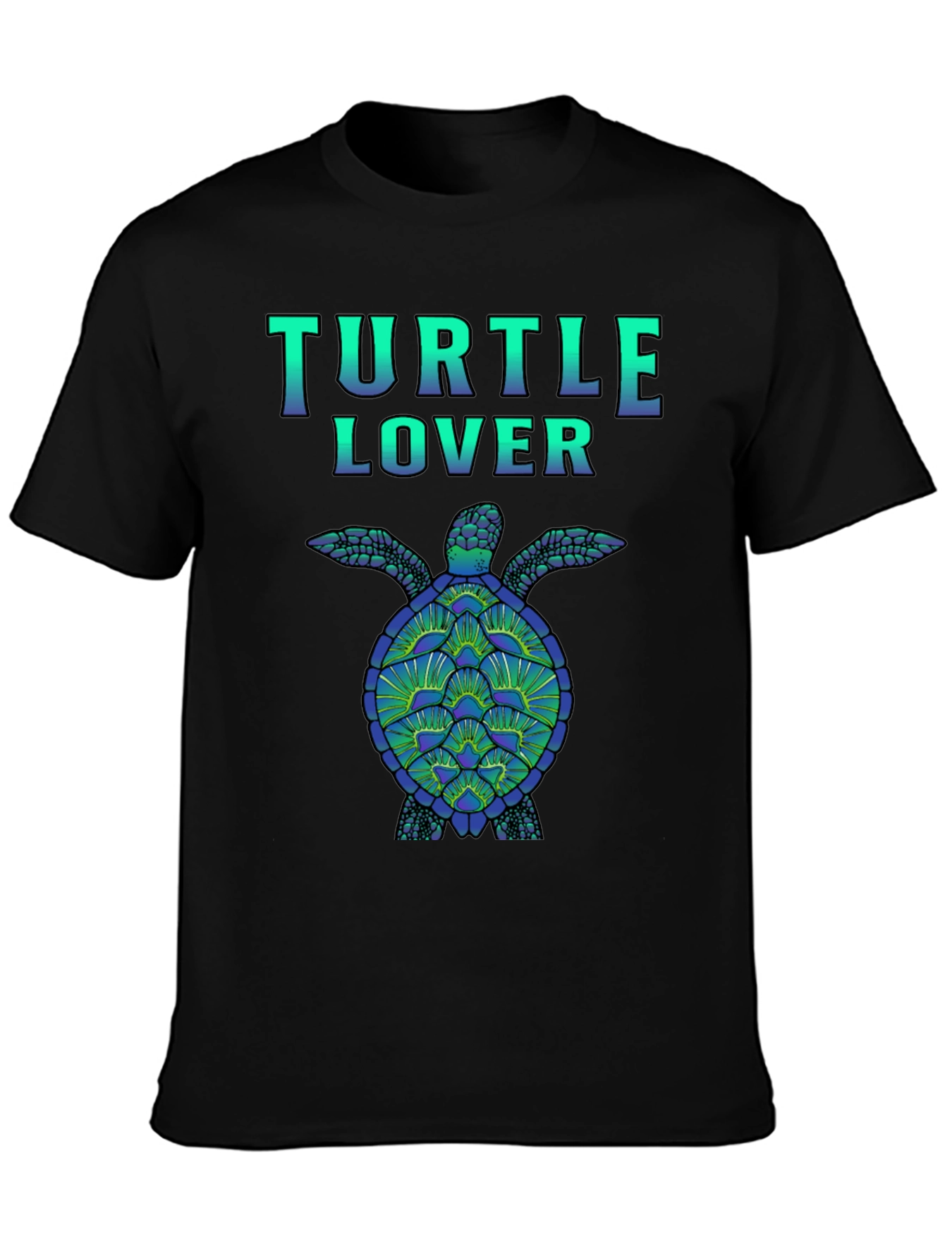 Turtle Lover Graphic Tee - Sea Turtle Design