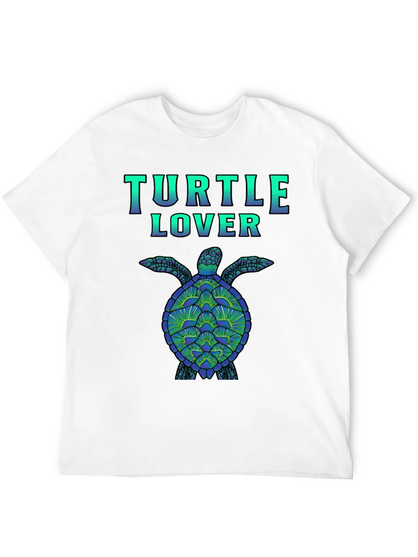 Turtle Lover Graphic Tee - Sea Turtle Design