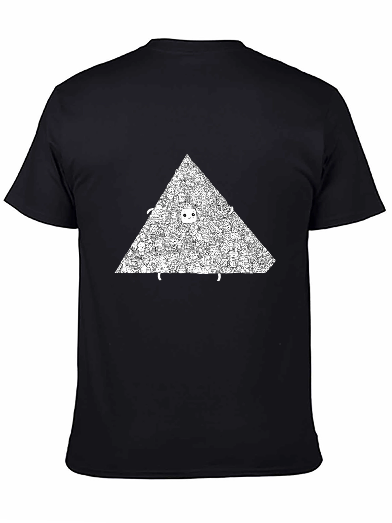 Graphic Print T-Shirt - Triangle Crowd