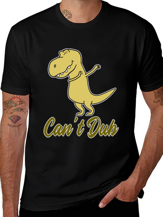 Funny Dinosaur Dab T-Shirt - Cant Dub Tee