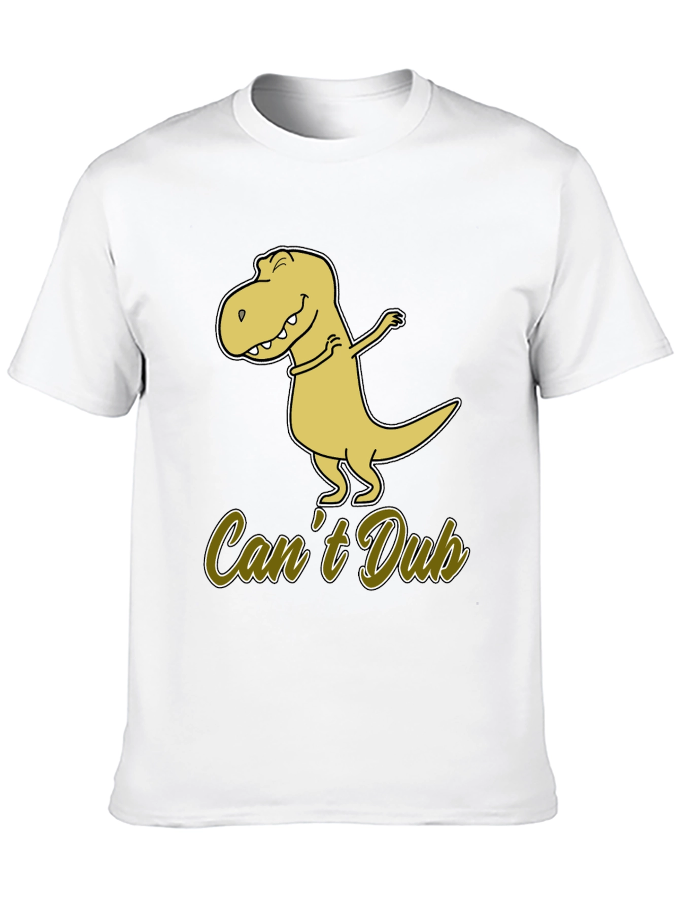 Funny Dinosaur Dab T-Shirt - Cant Dub Tee