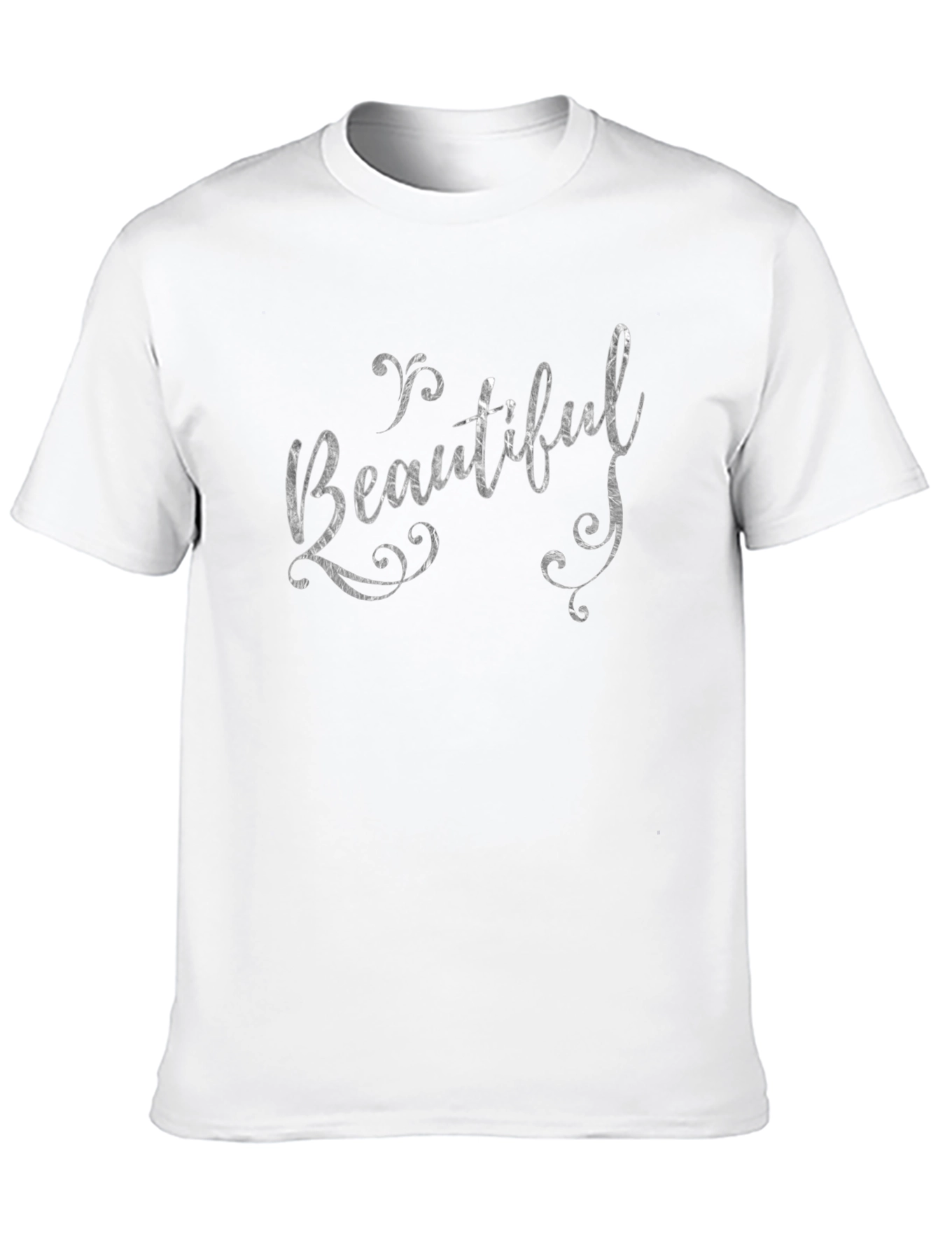 Beautiful Graphic Tee - Stylish Black Cotton Shirt