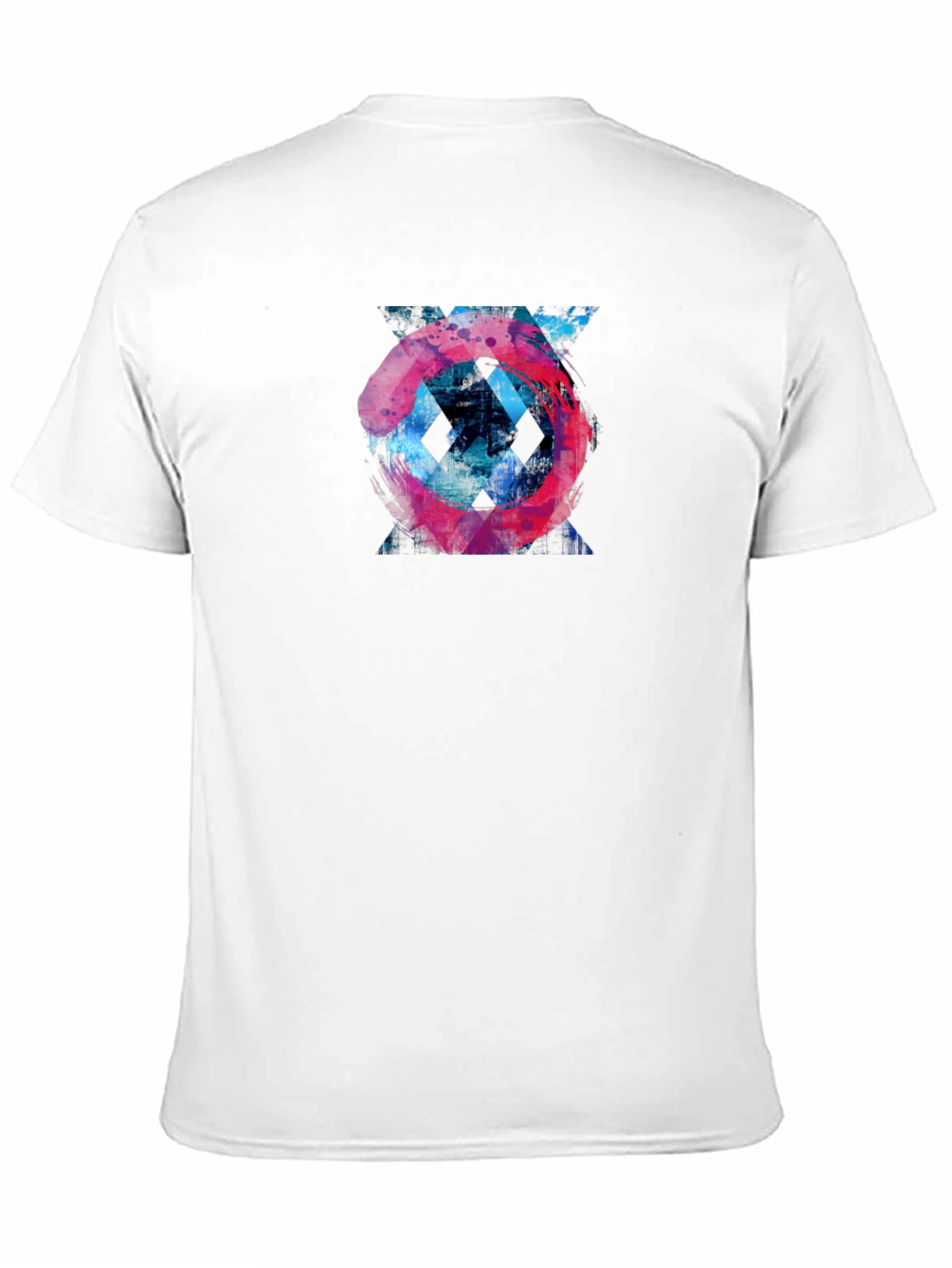Abstract Graphic Tee - Mens Black T-Shirt