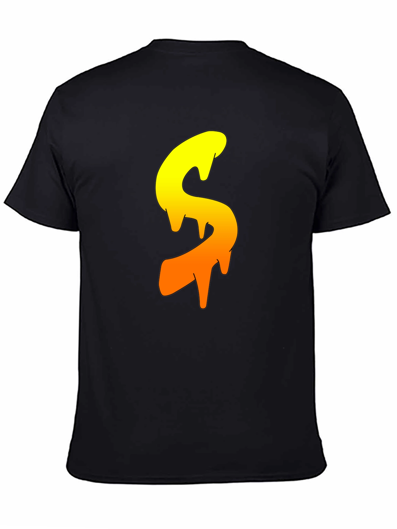 Dripping S Graphic Tee - Cool Casual Style