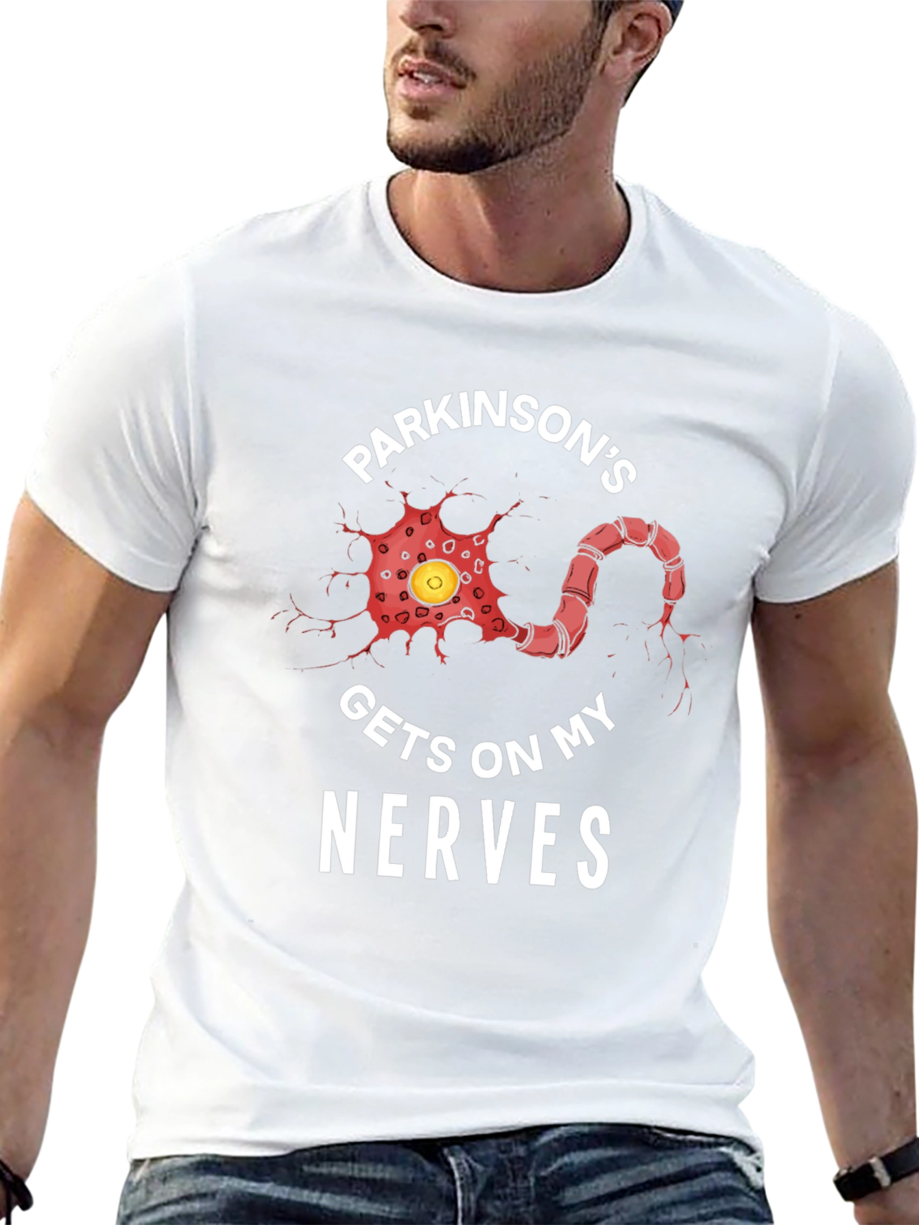 Parkinsons Gets On My Nerves T-Shirt