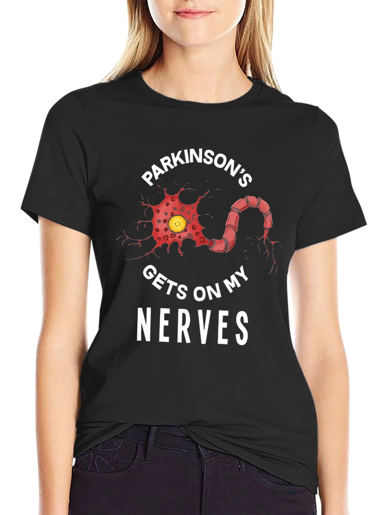 Parkinsons Gets On My Nerves T-Shirt