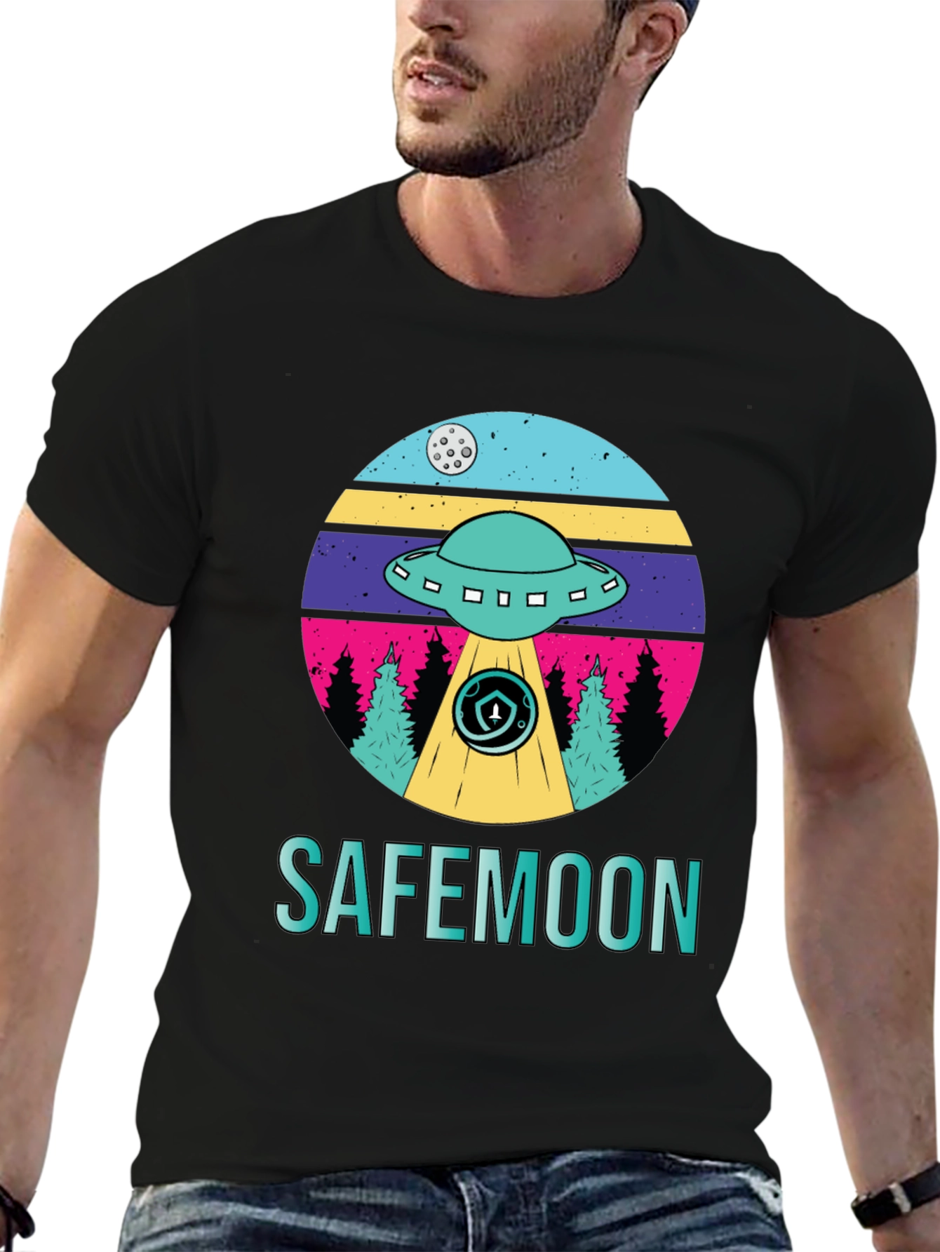 SafeMoon UFO Graphic Tee