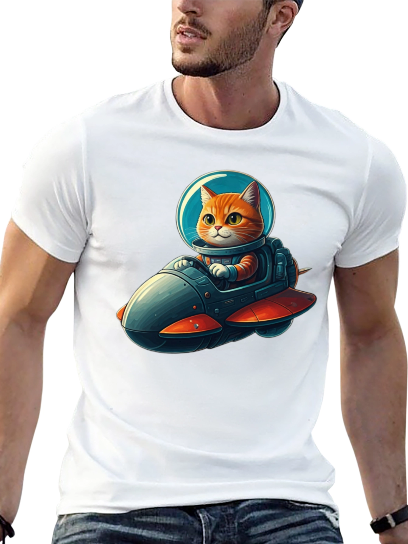 Cat Astronaut T-Shirt